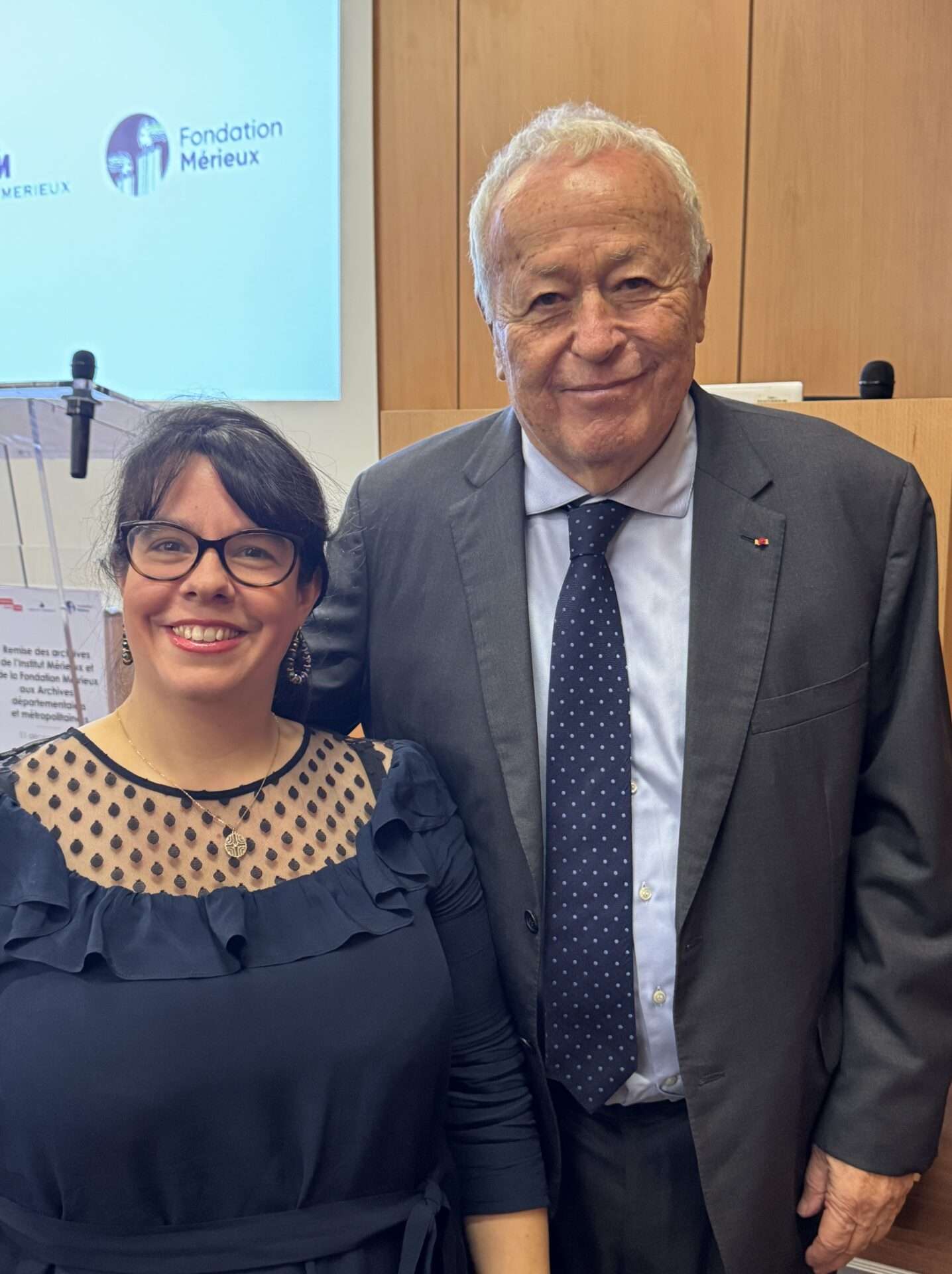 seance photo avec Alain Mérieux