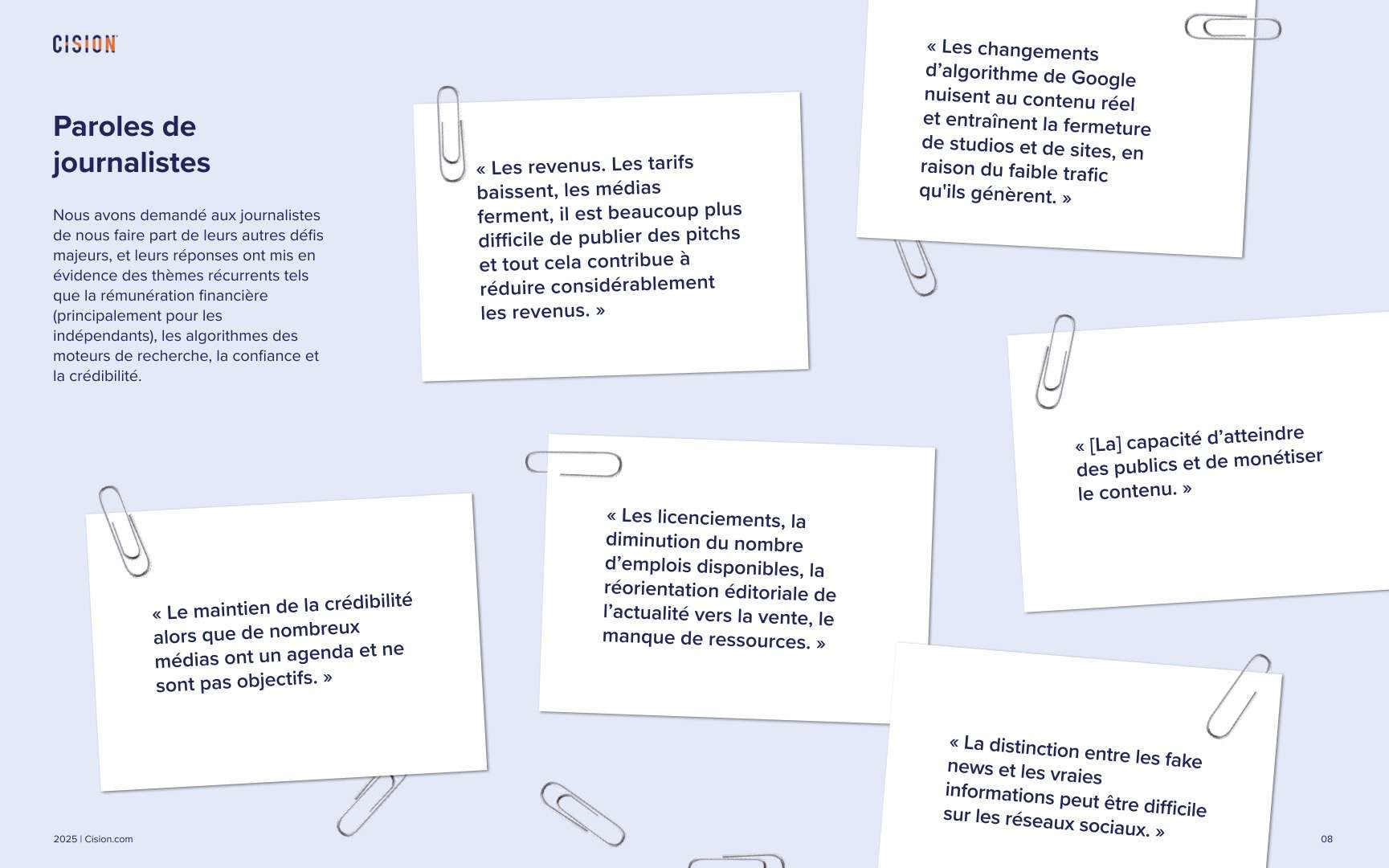 Cision révèle pourquoi la crédibilité devient l’avantage concurrentiel central des médias