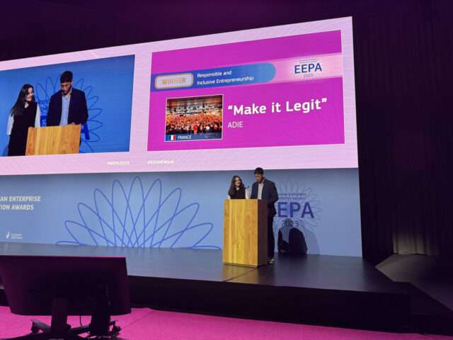Clara Myard and Lucien Barbier - ADIE’s ‘Make It Legit’ wins EEPA 2025