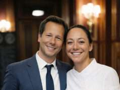 Nina Métayer au Chinese Business Club : l’excellence artisanale au service du leadership économique Harold Parisot avec Nina Métayer, invitée d’honneur du Chinese Business Club, le 9 février.