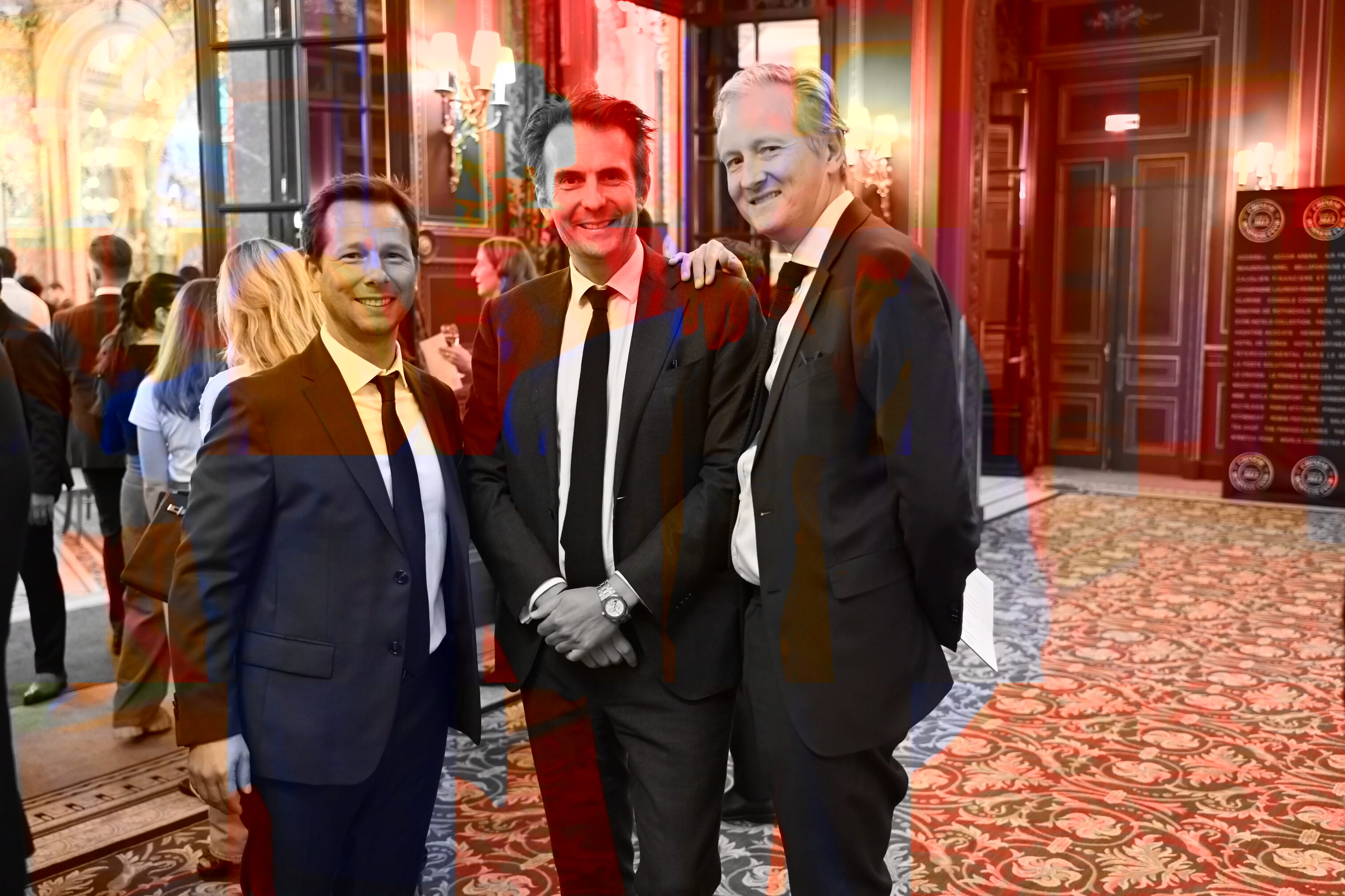 Harold Parisot avec Yannick Bolloré au dej du Chinese Business Club 