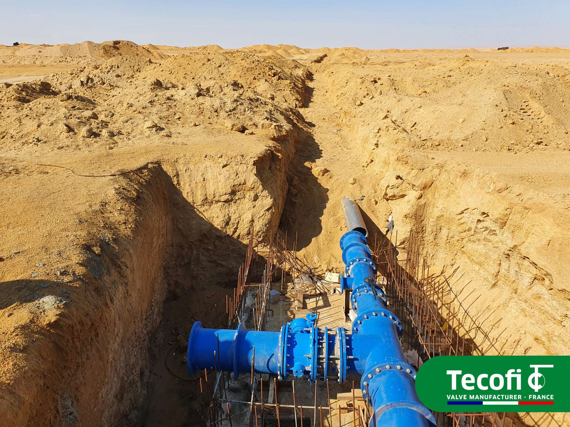 Vannes et équipements TECOFI pour les infrastructures de l'eau à l'international_© Tecofi