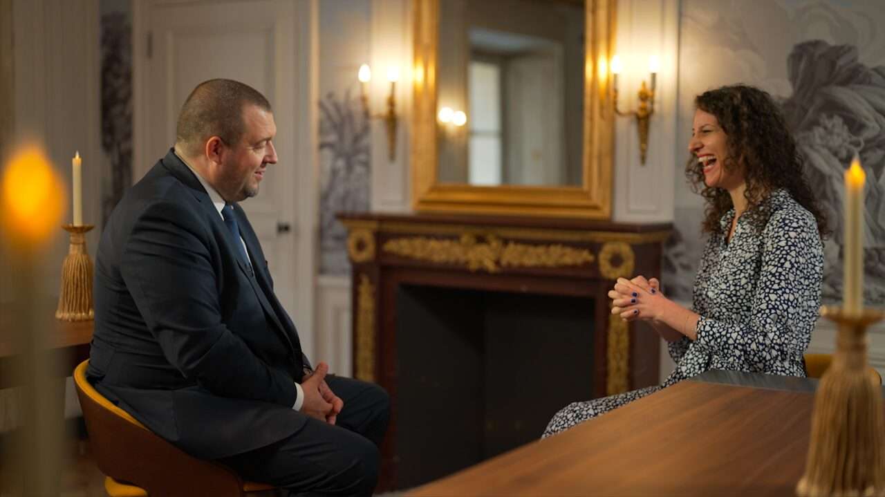 guillaume gomez, ambassadeur de la gastronomie française avec Léa Ben Zimra