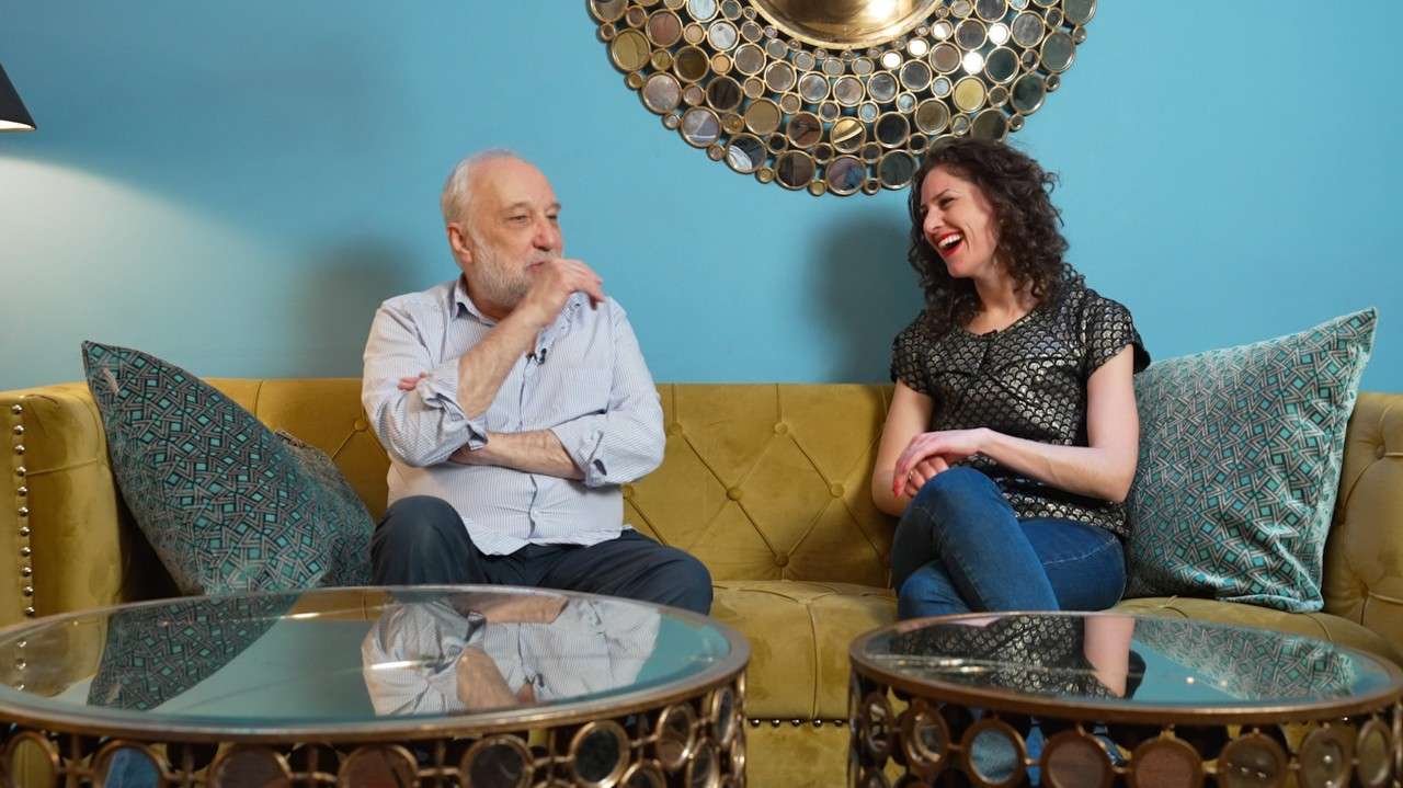 Léa Ben Zimra avec François Berléand