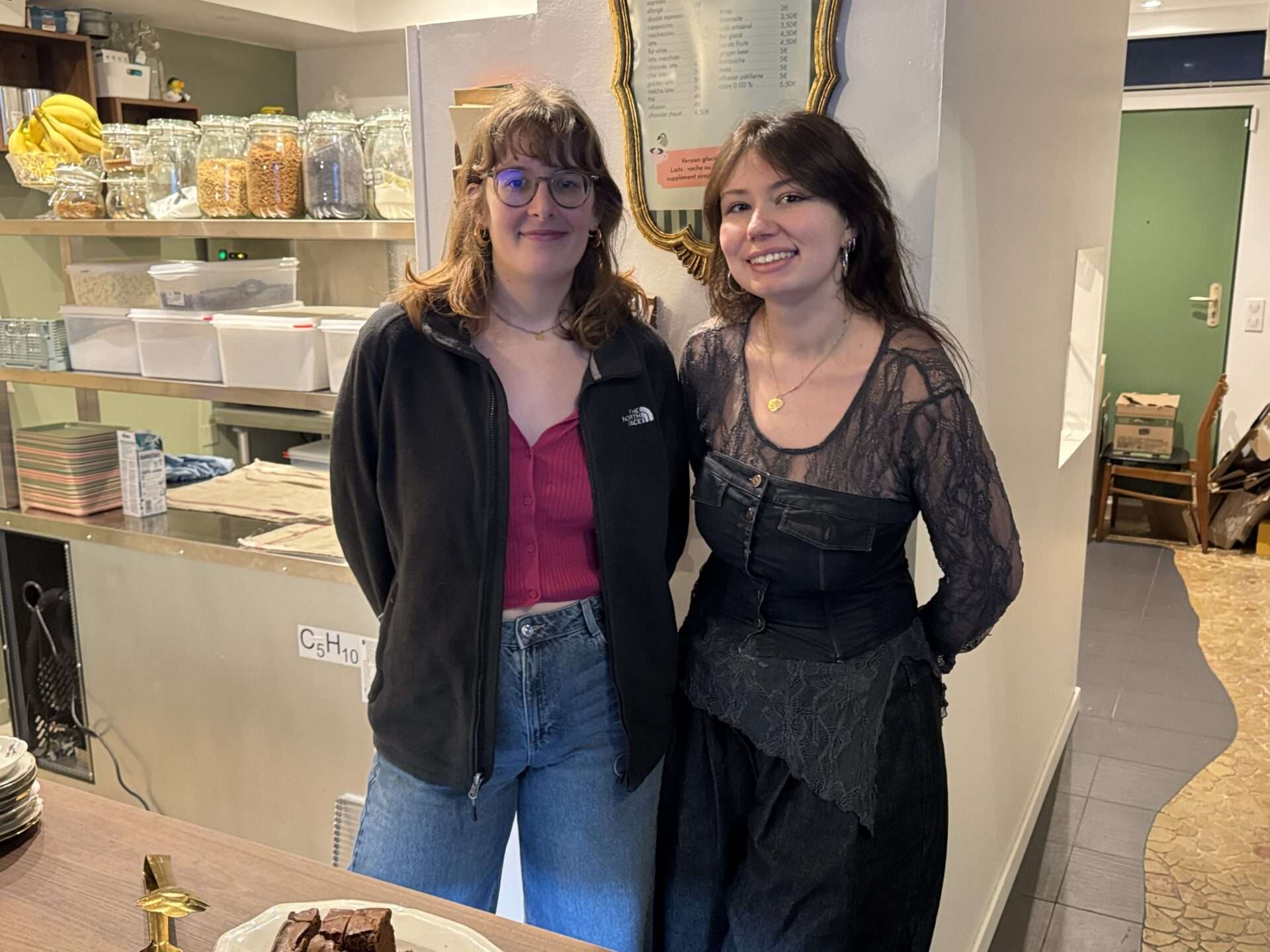 Sonia Mure et Mélanie Voron, les fondatrices du Café Mio, Café Lettres à Lyon1