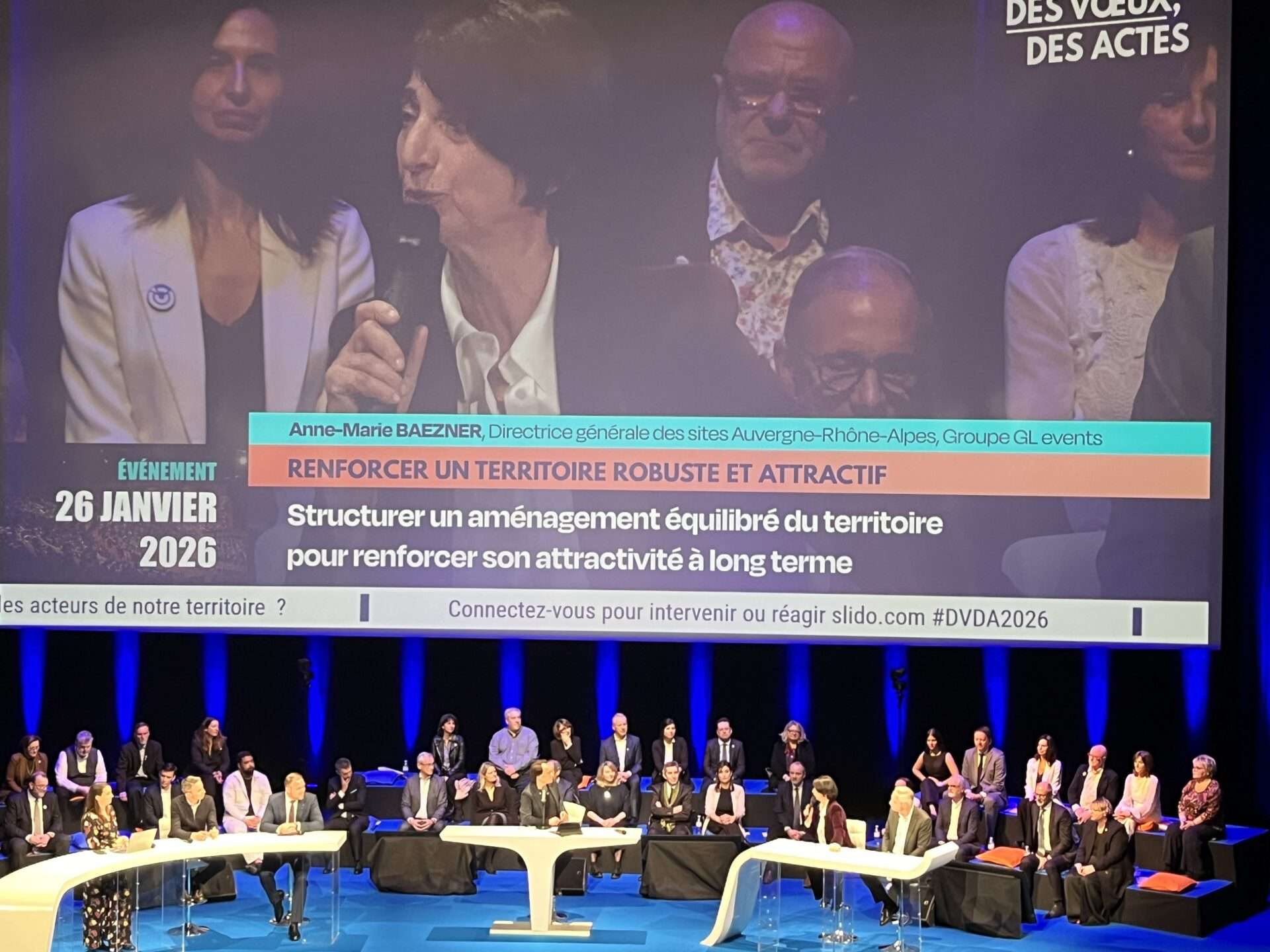 Anne-Marie BAEZNER, Directrice générale des sites Auvergne-Rhône-Alpes, Groupe GL events