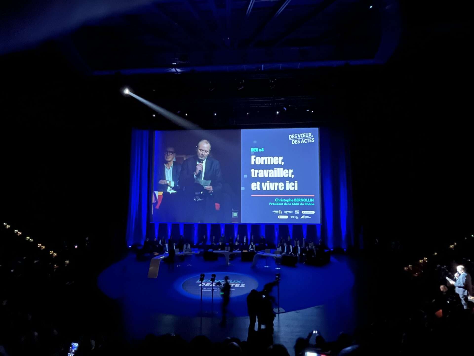 Christophe Bernollin - "DES VŒUX, DES ACTES"