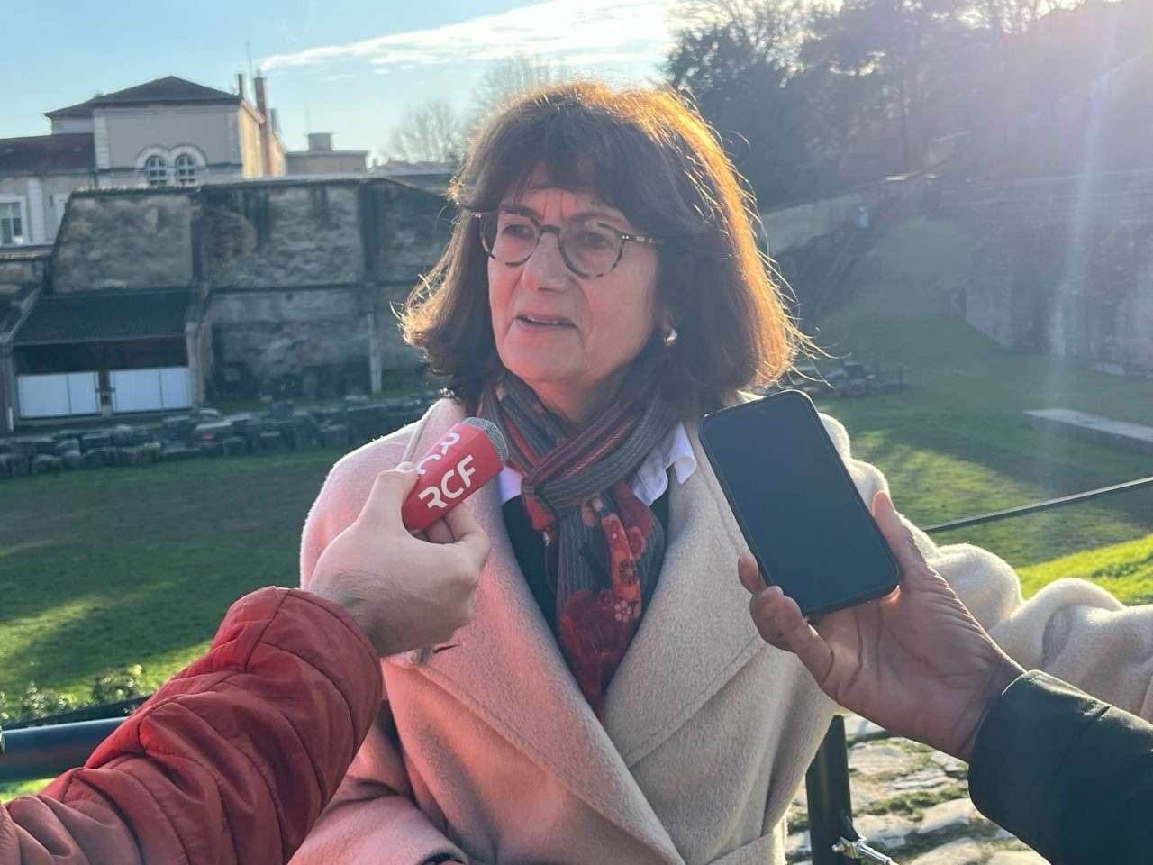 Isabelle Saurat, déléguée interministérielle à l’accessibilité au musée Lugdunum