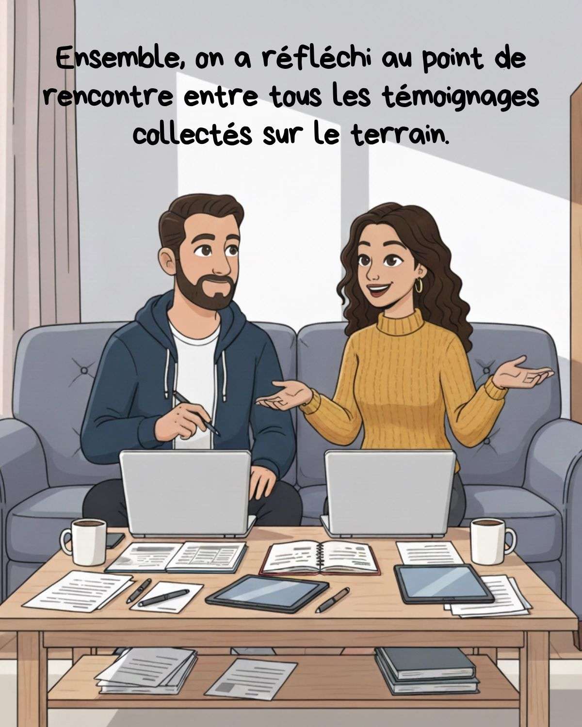 Enzo Pelardy et Marion Basma, les fondateurs de TAFF!