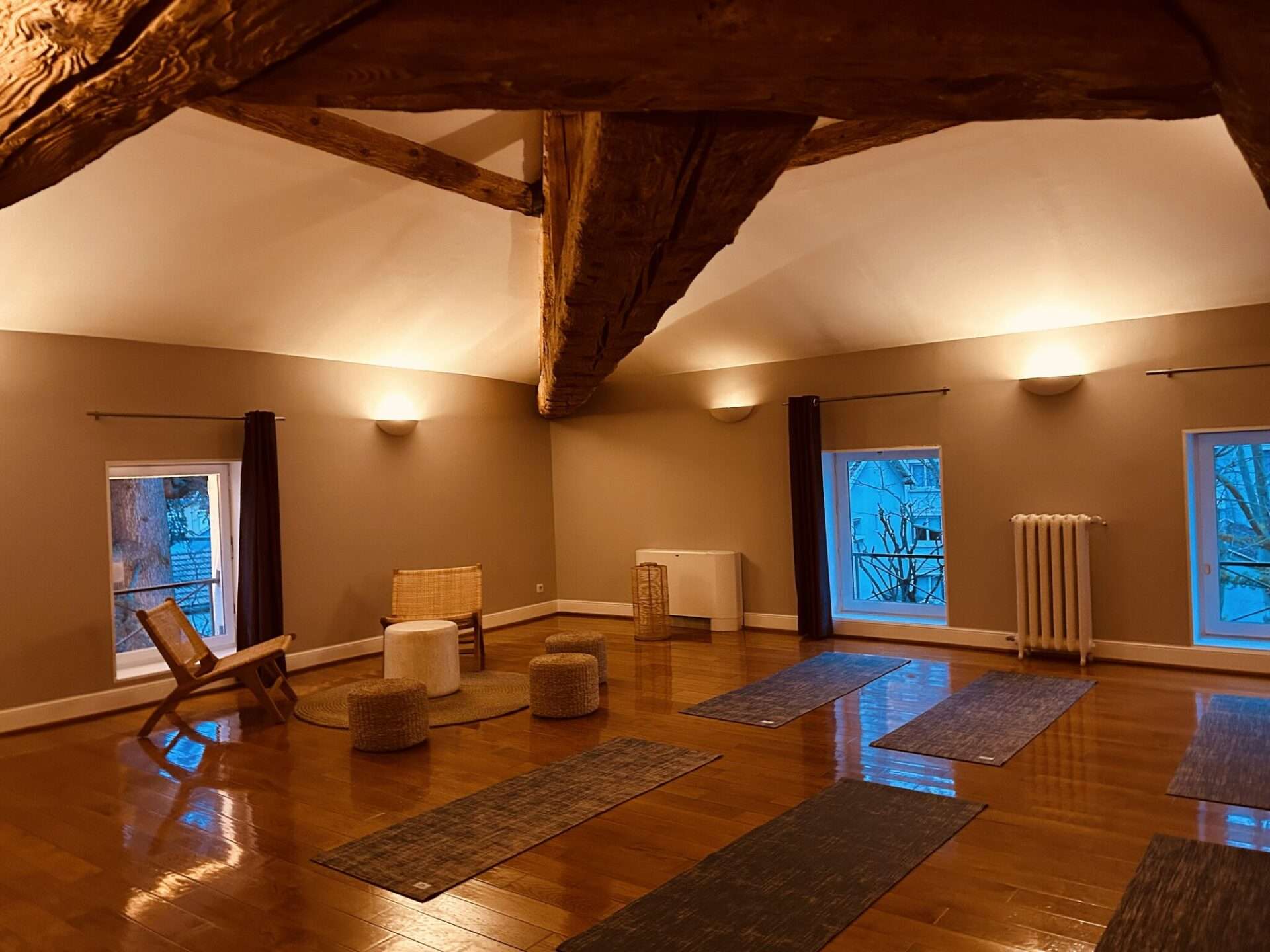 Chambre Château de Montchat - photo Isabelle Barnel