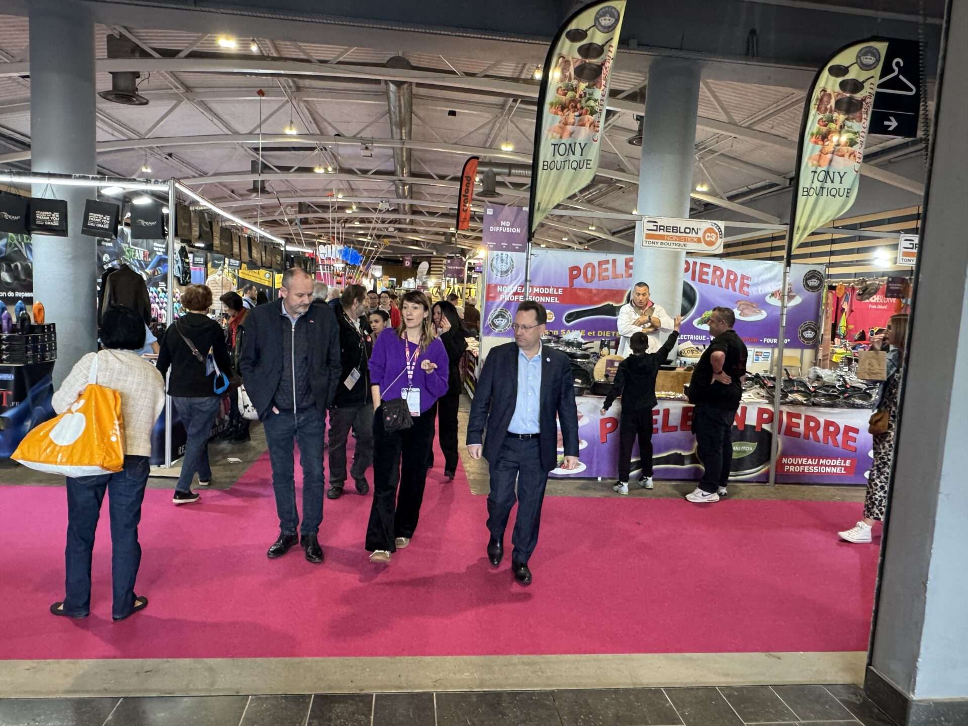 Christophe Bernollin, Aurélie Prost, Régis Poly 