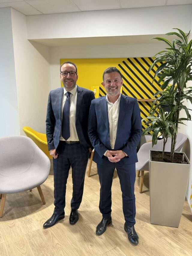 Yvan Demars et Charles-Eric Baltoglu lors de la présentation du bilan d’activité 2025 de Bpifrance en Auvergne-Rhône-Alpes, à Lyon, le 20 avril 2026
