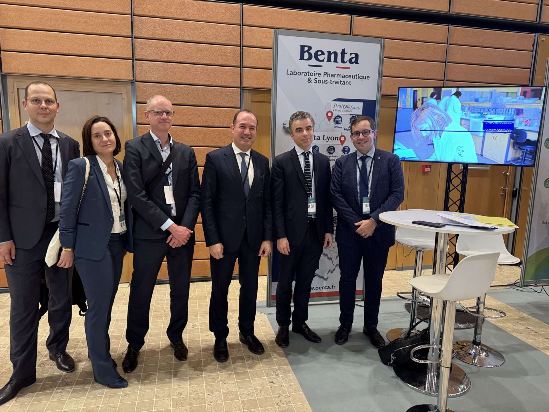 Rencontre entre Business France et l'entreprise Benta au One Health Summit 