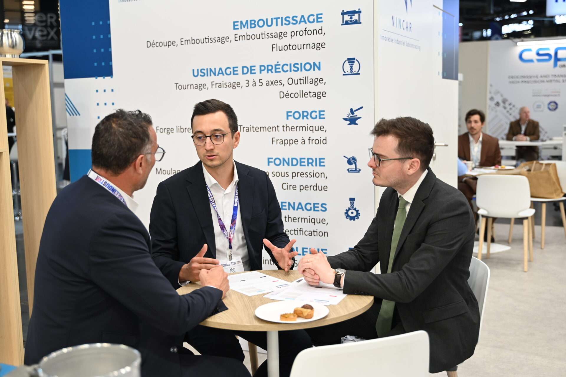 Jean-Philippe Termoz, Mathieu Bernard, Enzo Piccato-au Global Industrie 2026-stand 6H63
