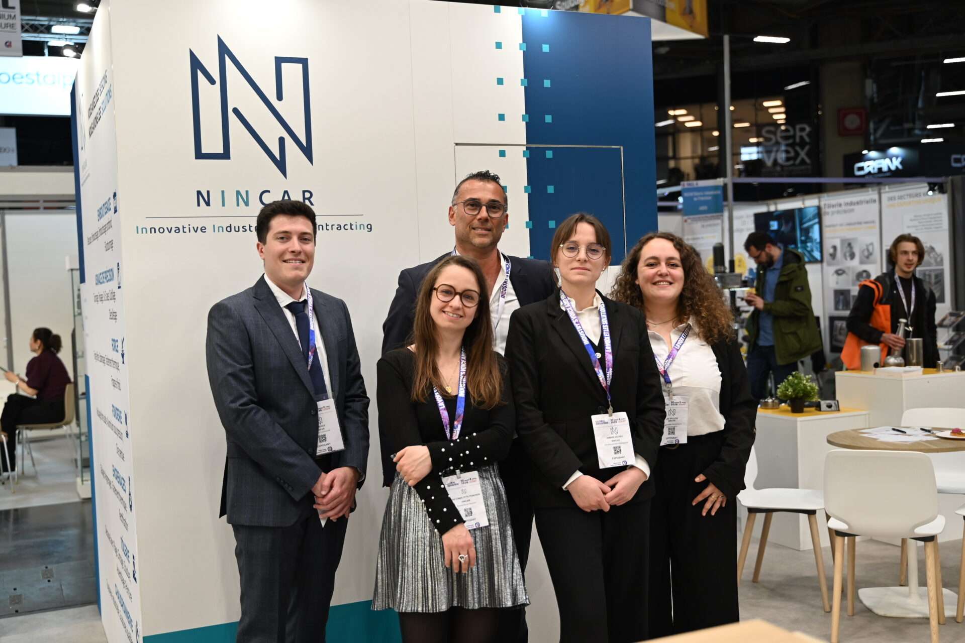 Léo Munoz, Anne-Charlotte Ponchon, Jean-Philippe Termoz, Ambre Dedieu, Léa Pilloix - stand 6H63