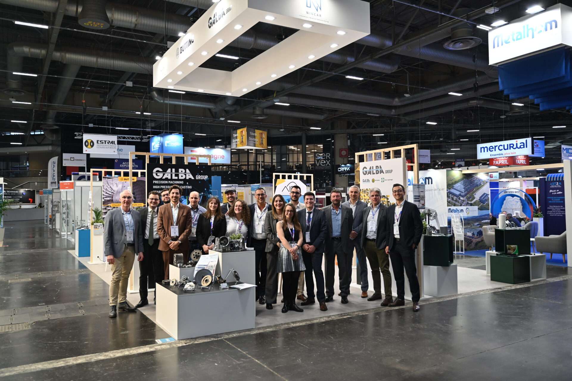 Team Nincar et ses partenaires à Global industrie 2026