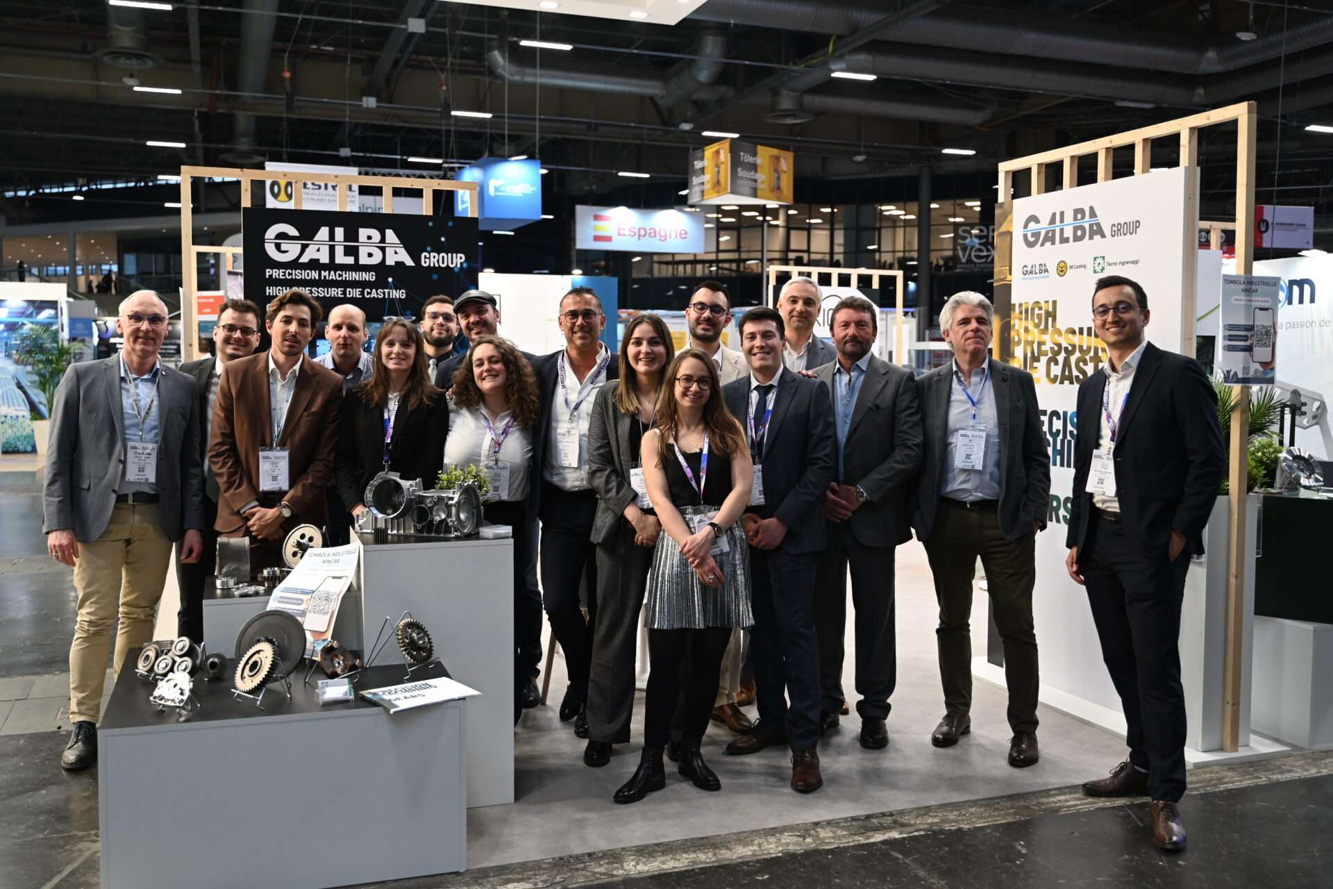 L’équipe Nincar réunie sur le stand à Global Industrie 2026