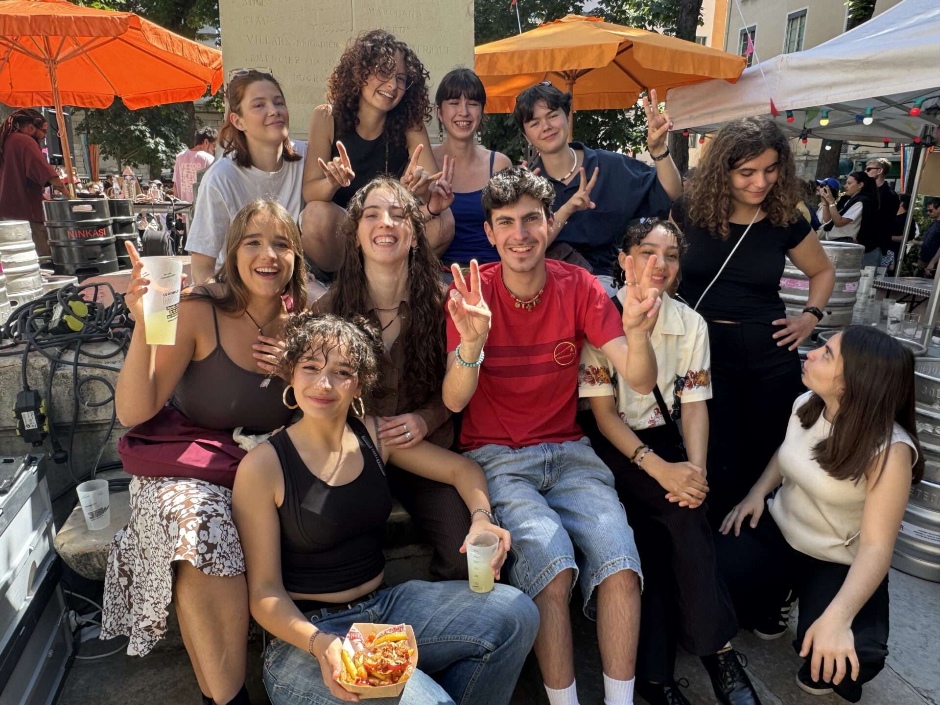 bénévoles show les pentes