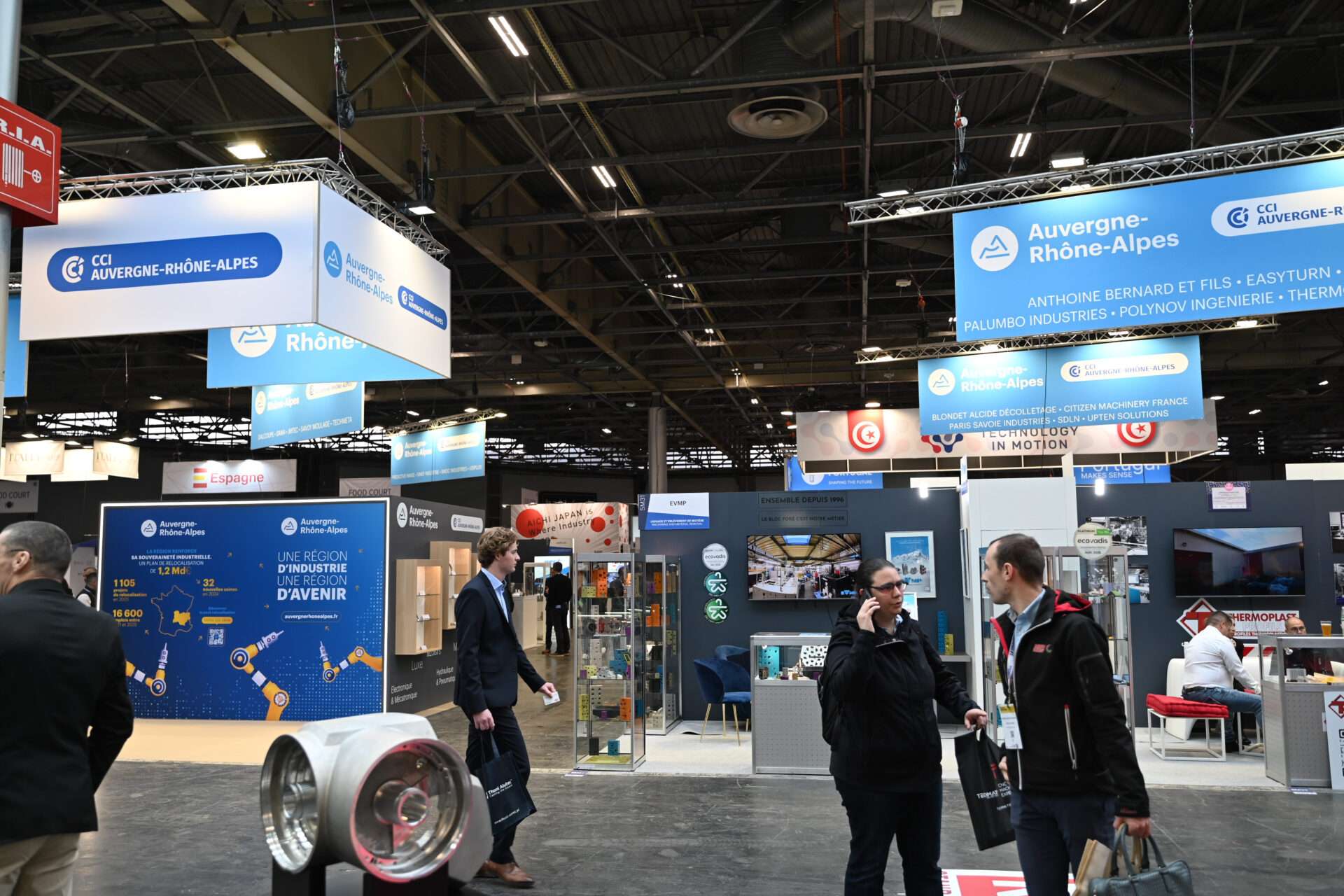 région Auvergne-Rhone-Alpes à Global industrie