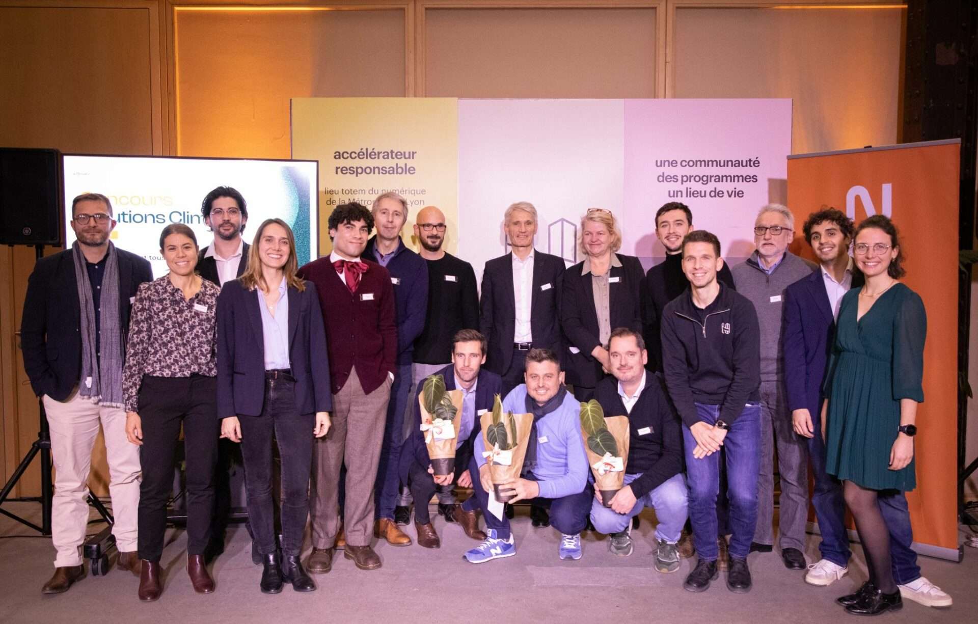 lauréats du Concours Solutions Climat par SUEZ et H7 