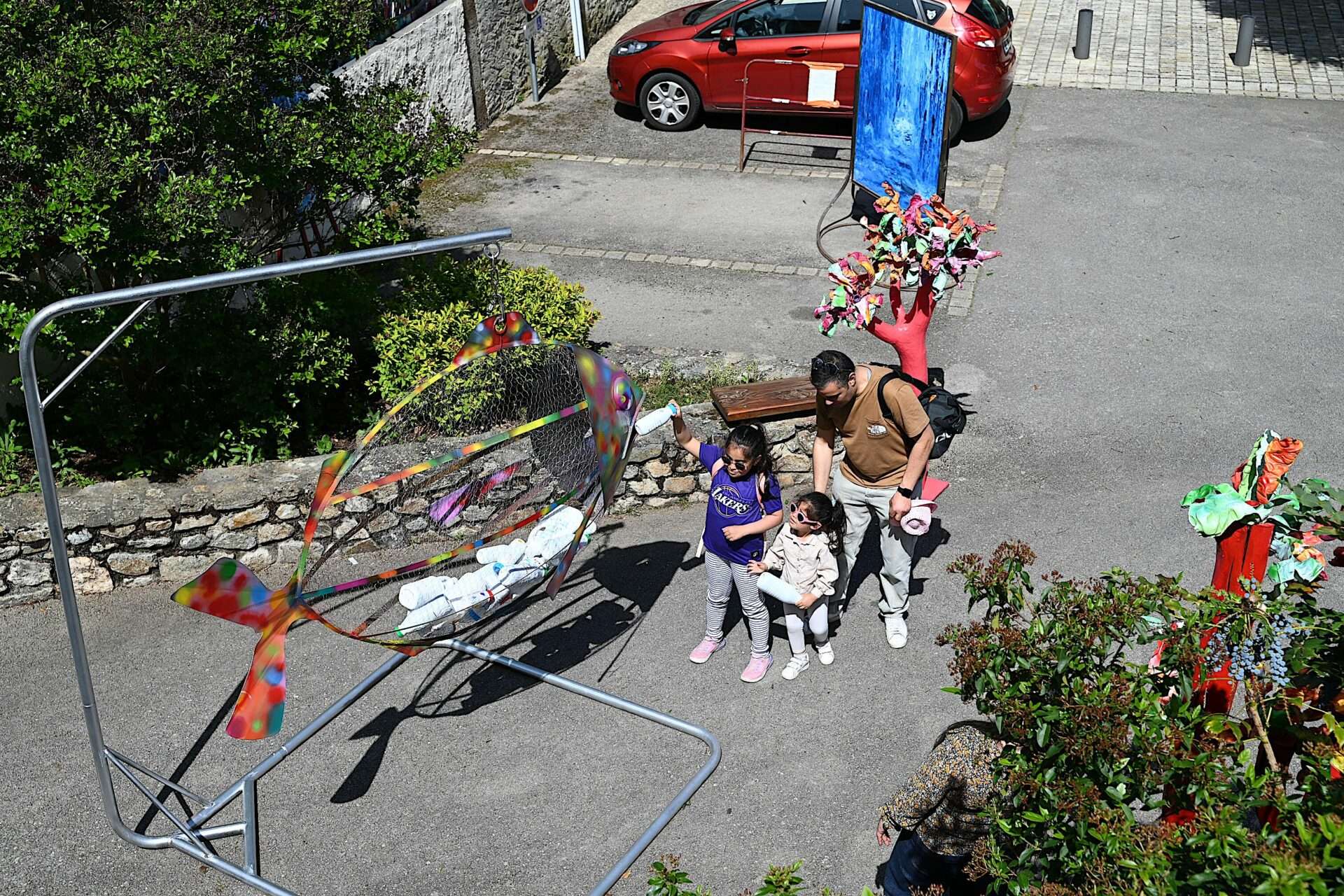 Art et écologie à Malleval : l'exposition qui a fait parler un poisson