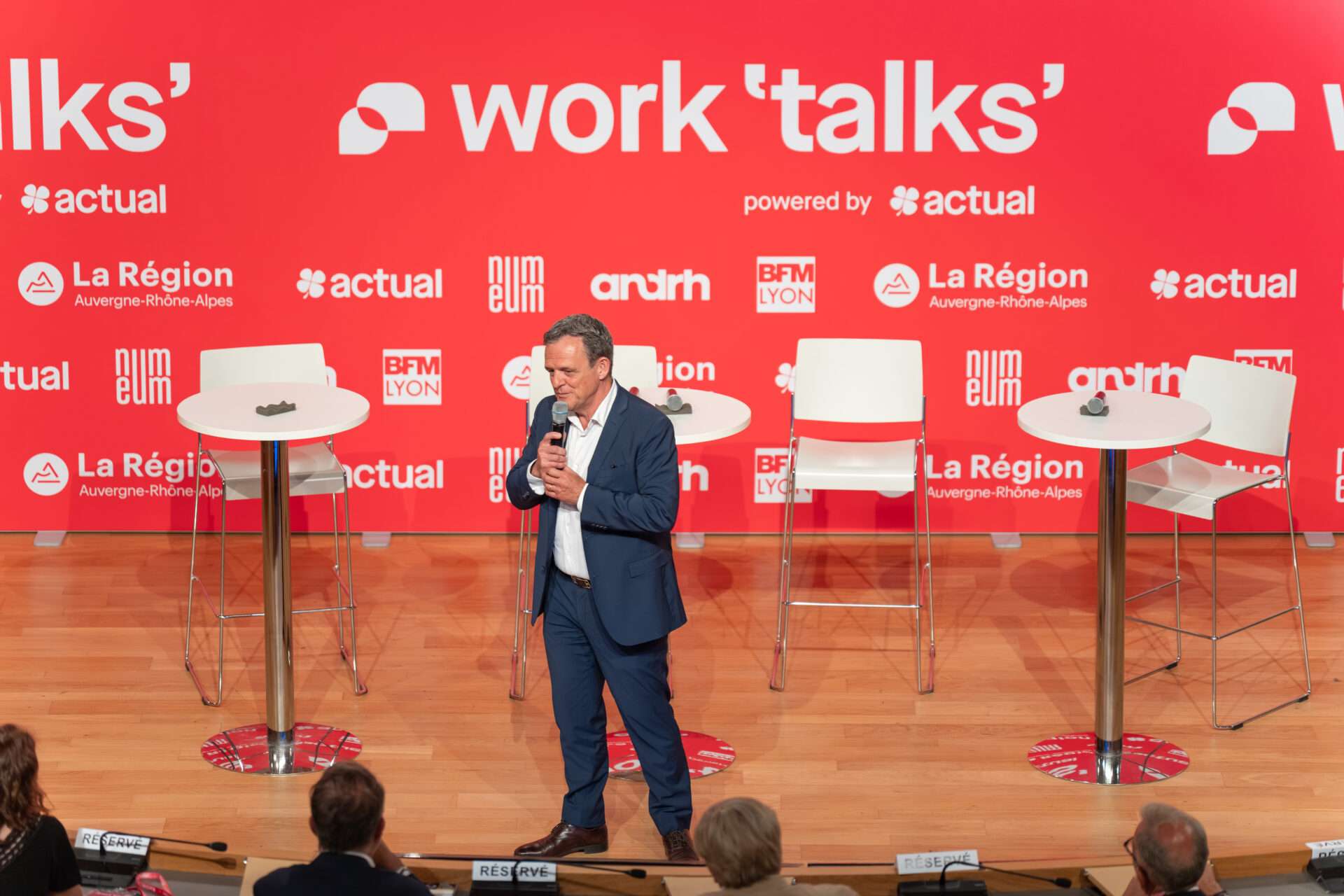 Laurent Fiard, Président chez Visiativ aux Work Talks Lyon