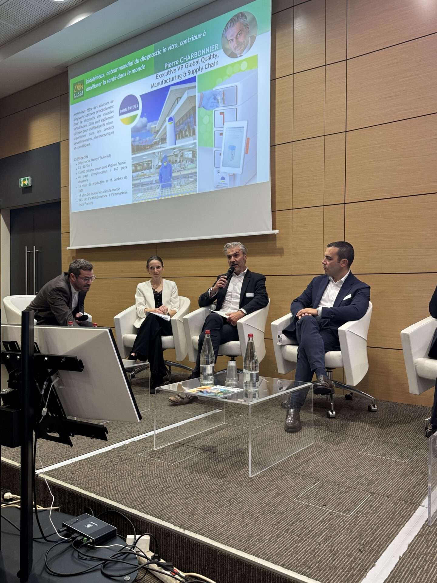 Pierre CHARBONNIER Executive VP Global Quality, Manufacturing & Supply Chain bioMérieux