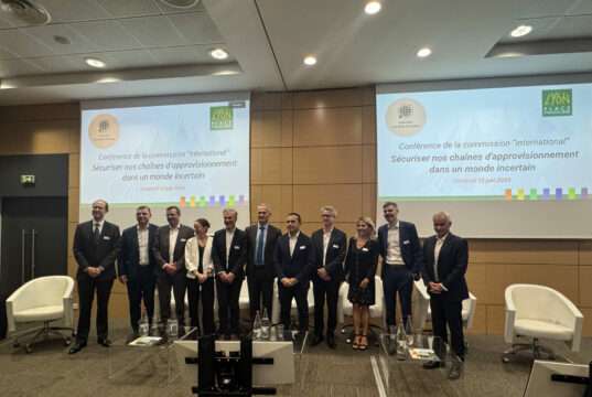 « Si le chef d’entreprise attend d’avoir toutes les informations, il sera trop tard » Conférence de la commission “international” Sécuriser nos chaînes d'approvisionnement dans un monde incertain, organisé par Lyon Place Financière