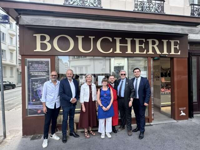 Gérald AVAKIAN, Christophe BERNOLLIN, Marie-Hélène MATHIEU, Alexandra avec Benjamin-Hugues Pierrain-Galliot, Didier LATAPIE, Samuel SOULIER