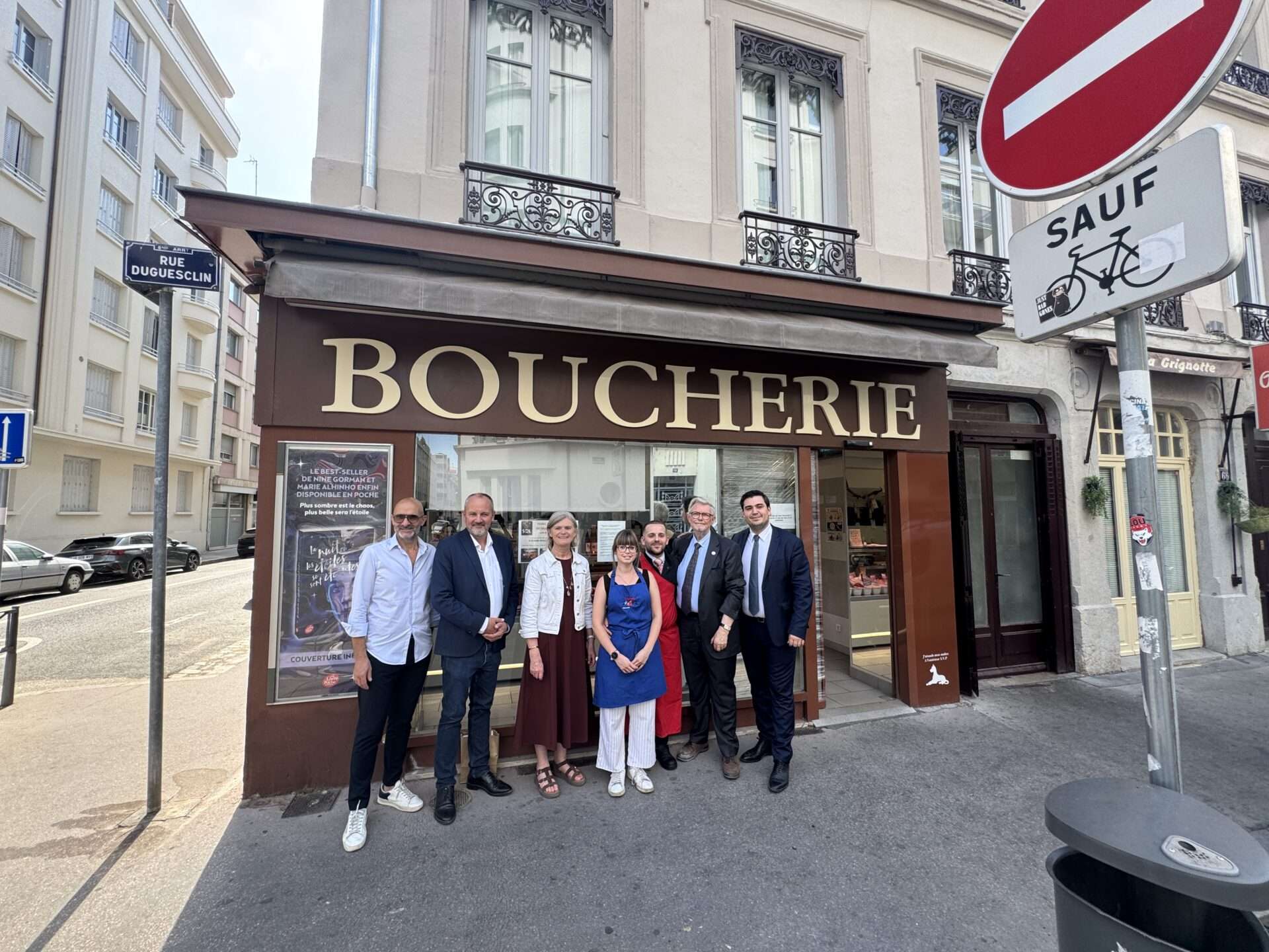 La CMA CMA Lyon-Rhône met à l'honneur la reprise réussie de B comme Boucherie