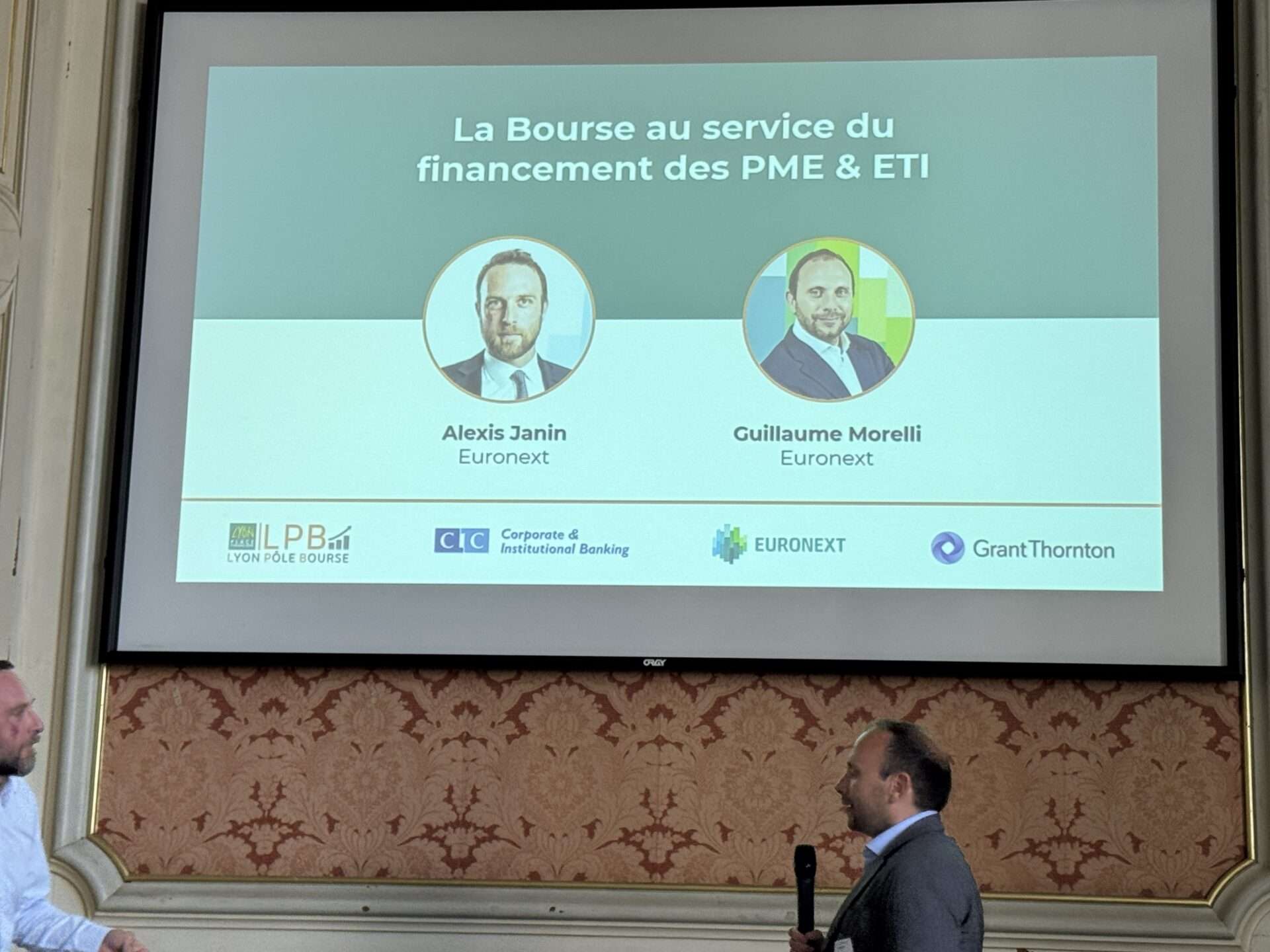 La Bourse au service du financement des PME & ETI, Alexis Janin, Euronext et Guillaume Morelli, Euronext