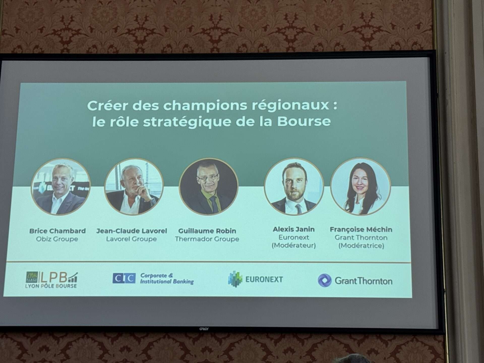 Soirée Bourse & Champions régionaux avec Lyon Pôle Bourse