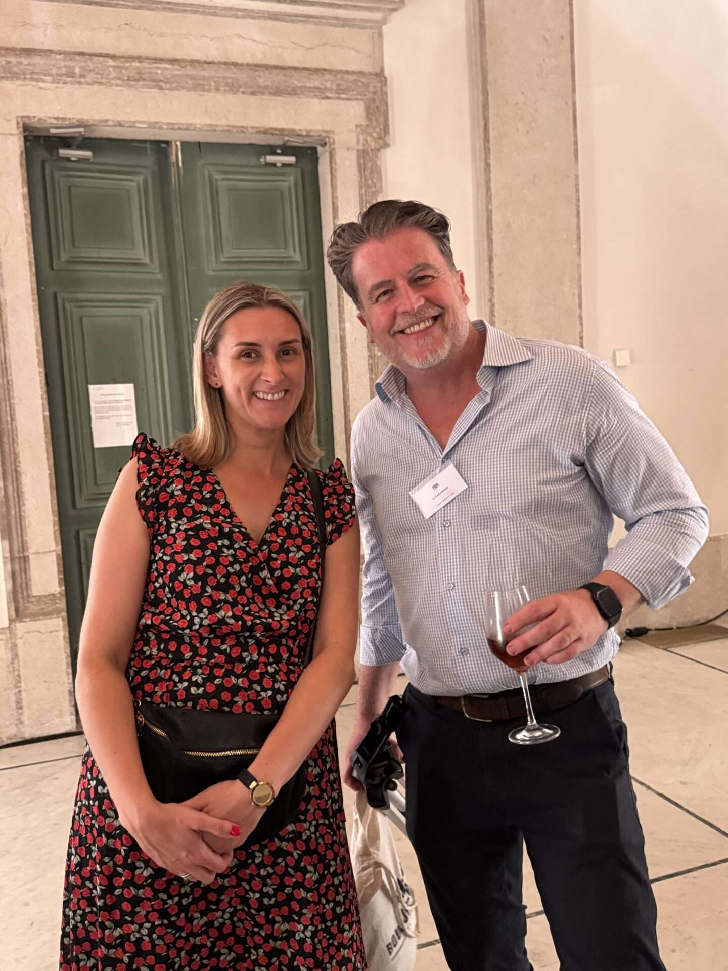 Julie Lebouleux and Ed Hazlewood_FIBA Lyon