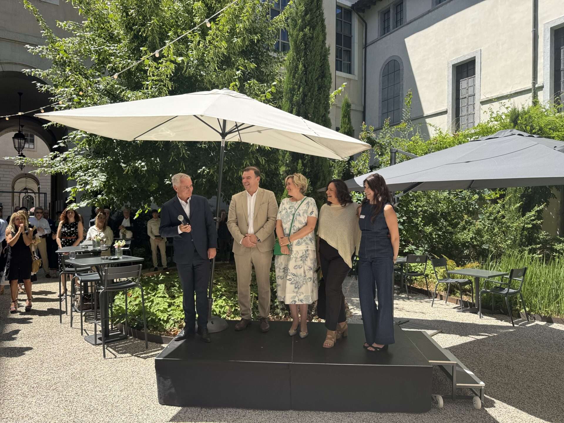 Guirec Penhoat, Frédéric Miribel, Carine POTIN-GORBATTOFF, Nathalie MOLLE, Aurélie DUCHANOIS-Team Lyon Place Financière