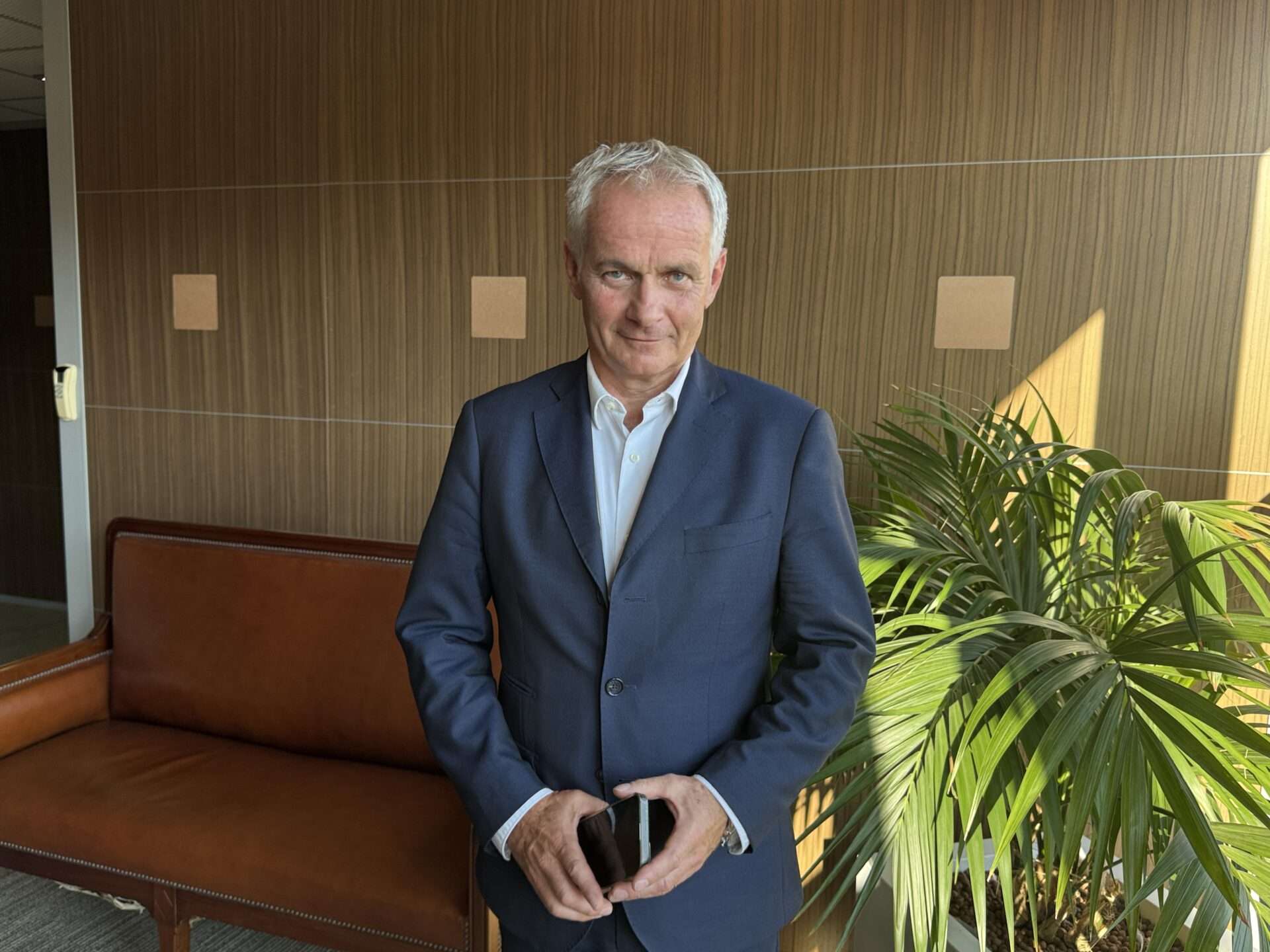 Guirec Penhoat à la Banque de France de Lyon pour la Conférence de la Commission financement & Trésorerie de LPF