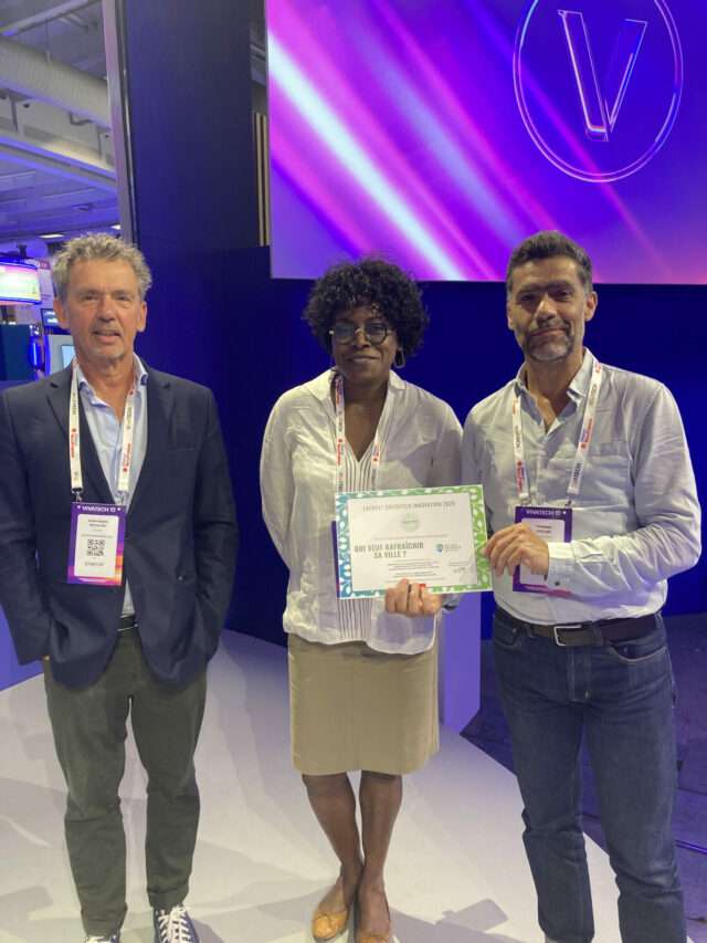 Jean-Marc Bouillon et Thomas Lescure_Qui Veut Raraichir Sa Ville et Patricia Akodjenou présidente du jury Green tech2 026 Jean-Marc Bouillon et Thomas Lescure_Qui Veut Raraichir Sa Ville et Patricia Akodjenou présidente du jury Green tech2 026