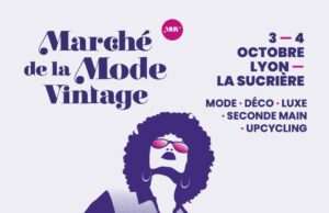 Le Marché de la Mode Vintage revient à La Sucrière les 3 et 4 octobre Marché de la Mode Vintage à Lyon les 3 et 4 octobre 2026-AFFICHE MARCHE MODE VINTAGE - OCT 26
