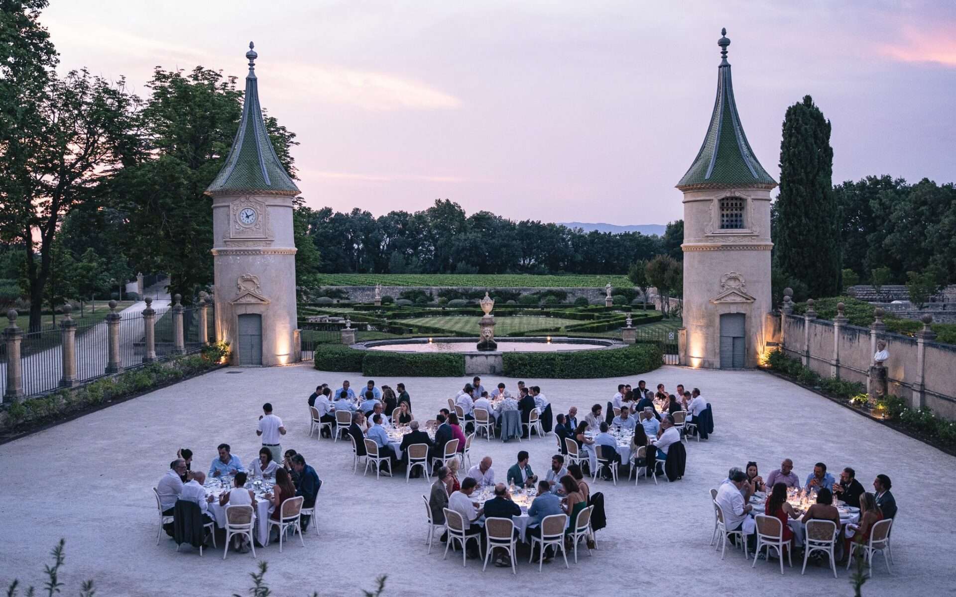 évènement de Bacchus Business Club au Château de Sours, en présence de Sebastien Jacquey