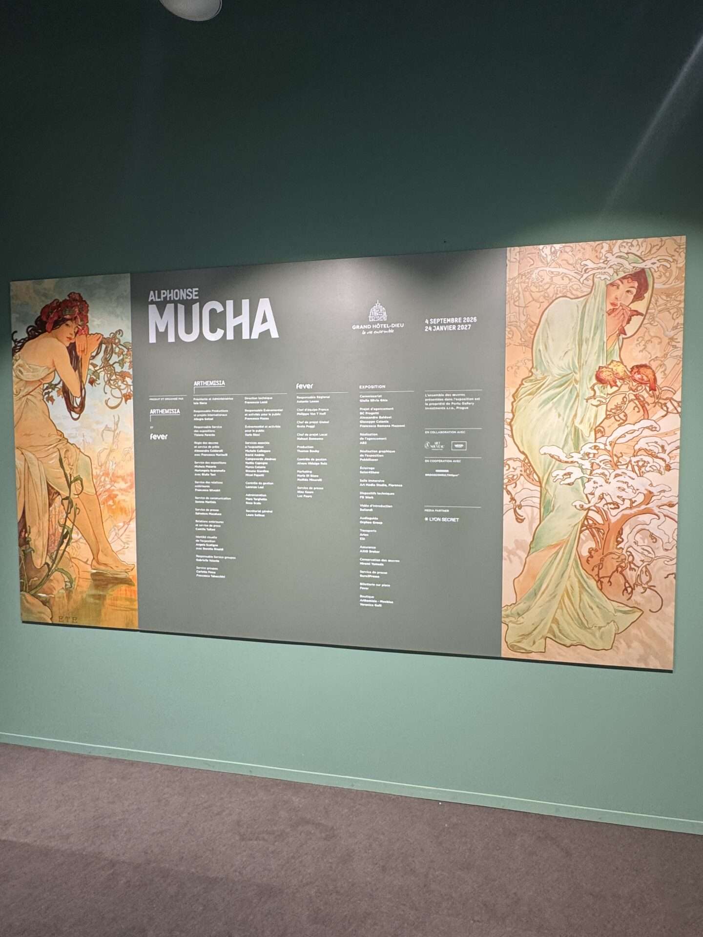 expo Alphonse Mucha à Lyon