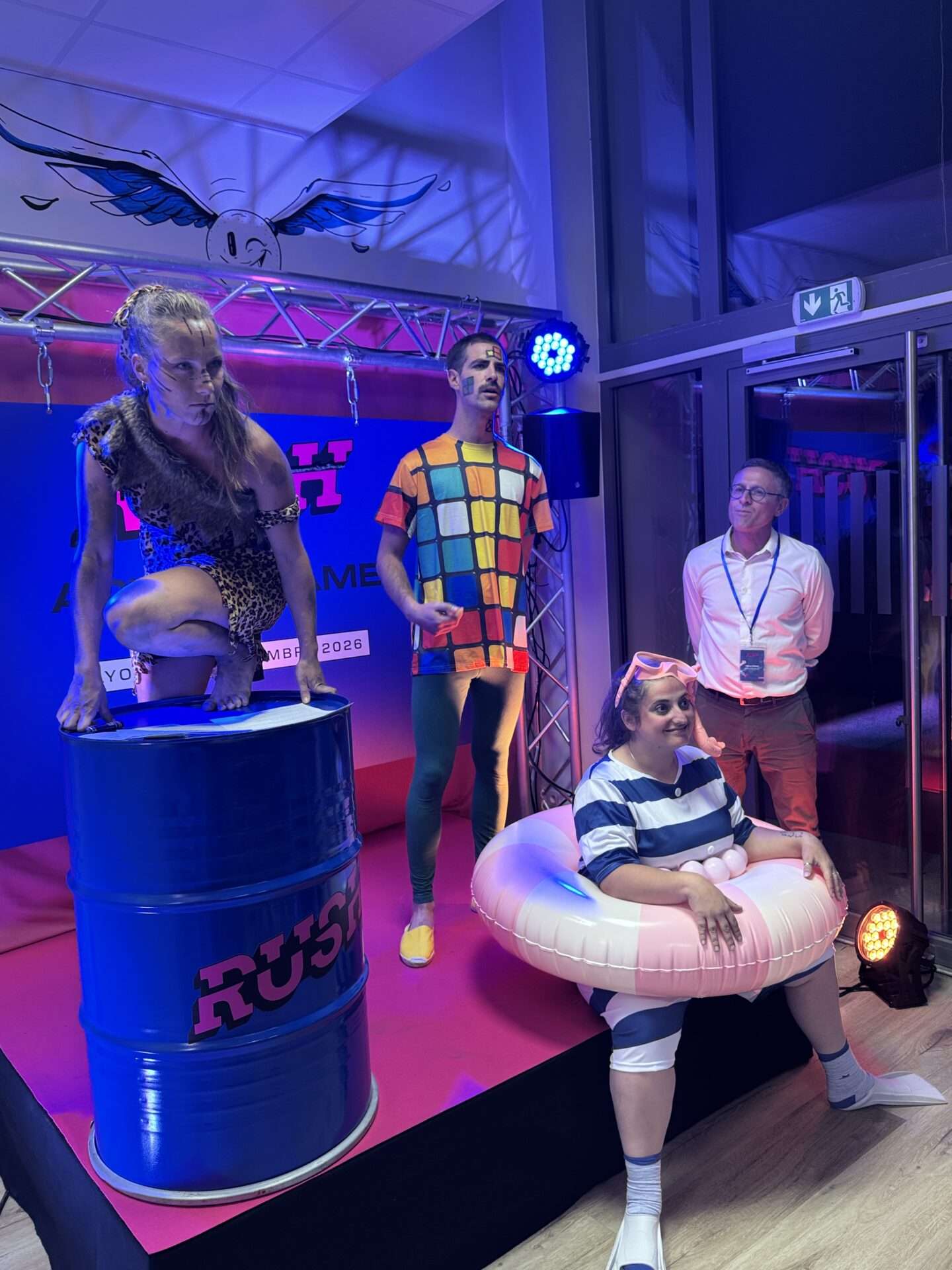 Le loisir indoor Rush Action Game arrive à Lyon