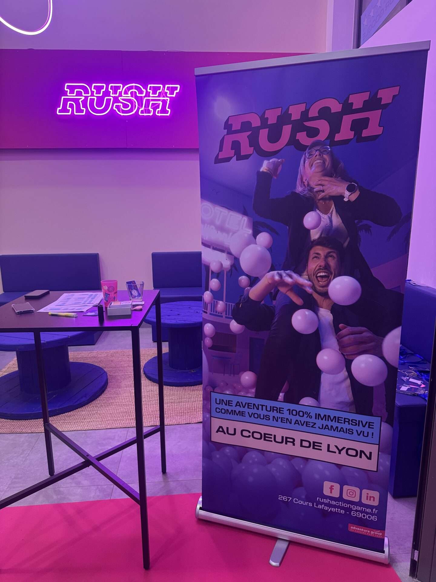Rush Action Game Lyon transforme un ancien plateau de bureaux