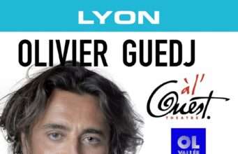 Olivier Guedj revient sur scène à Lyon avec son nouveau spectacle Olivier Guedj en spectacle à Lyon le 6 octobre 2026