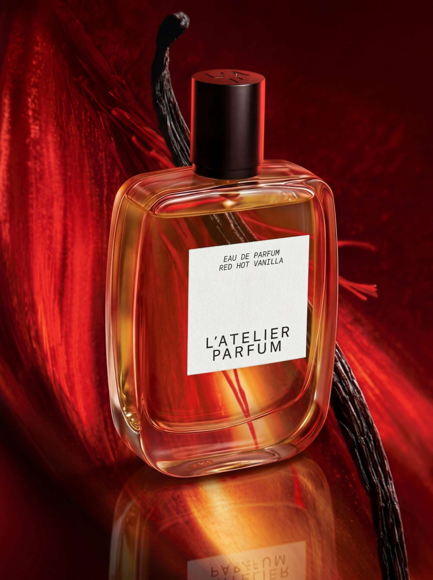 Red Hot Vanilla, l’eau de parfum de L’Atelier Parfum qui embrase la vanille entre ambre et safran