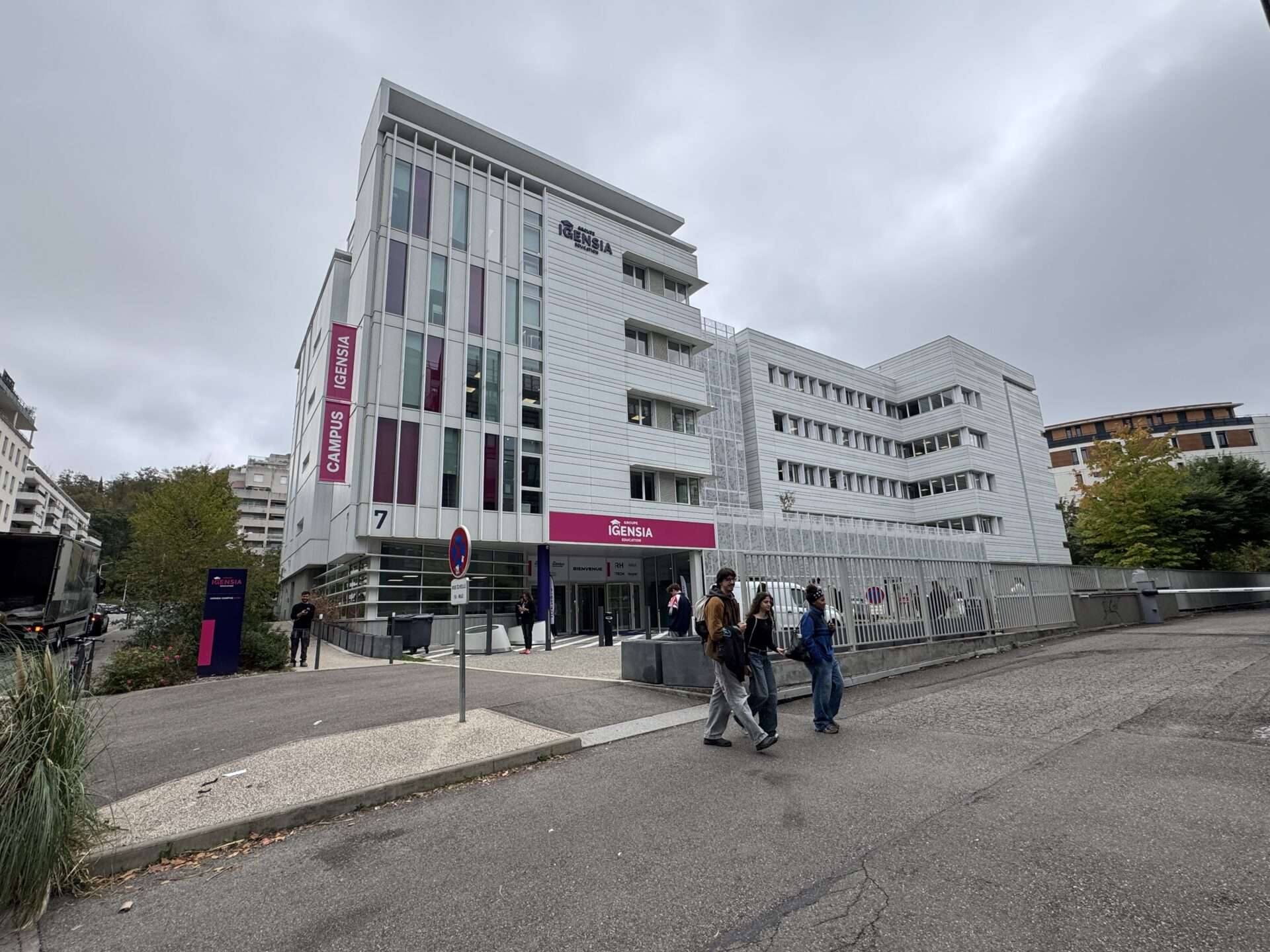 Que comprend le nouveau campus IGENSIA Education à Lyon ?