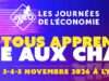 Les Journées de l’Économie 2026 réunissent deux prix Nobel et plus de 70 conférences à Lyon Journées de l’Économie 2026 à Lyon, les nouveautés
