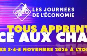 Les Journées de l’Économie 2026 réunissent deux prix Nobel et plus de 70 conférences à Lyon Journées de l’Économie 2026 à Lyon, les nouveautés