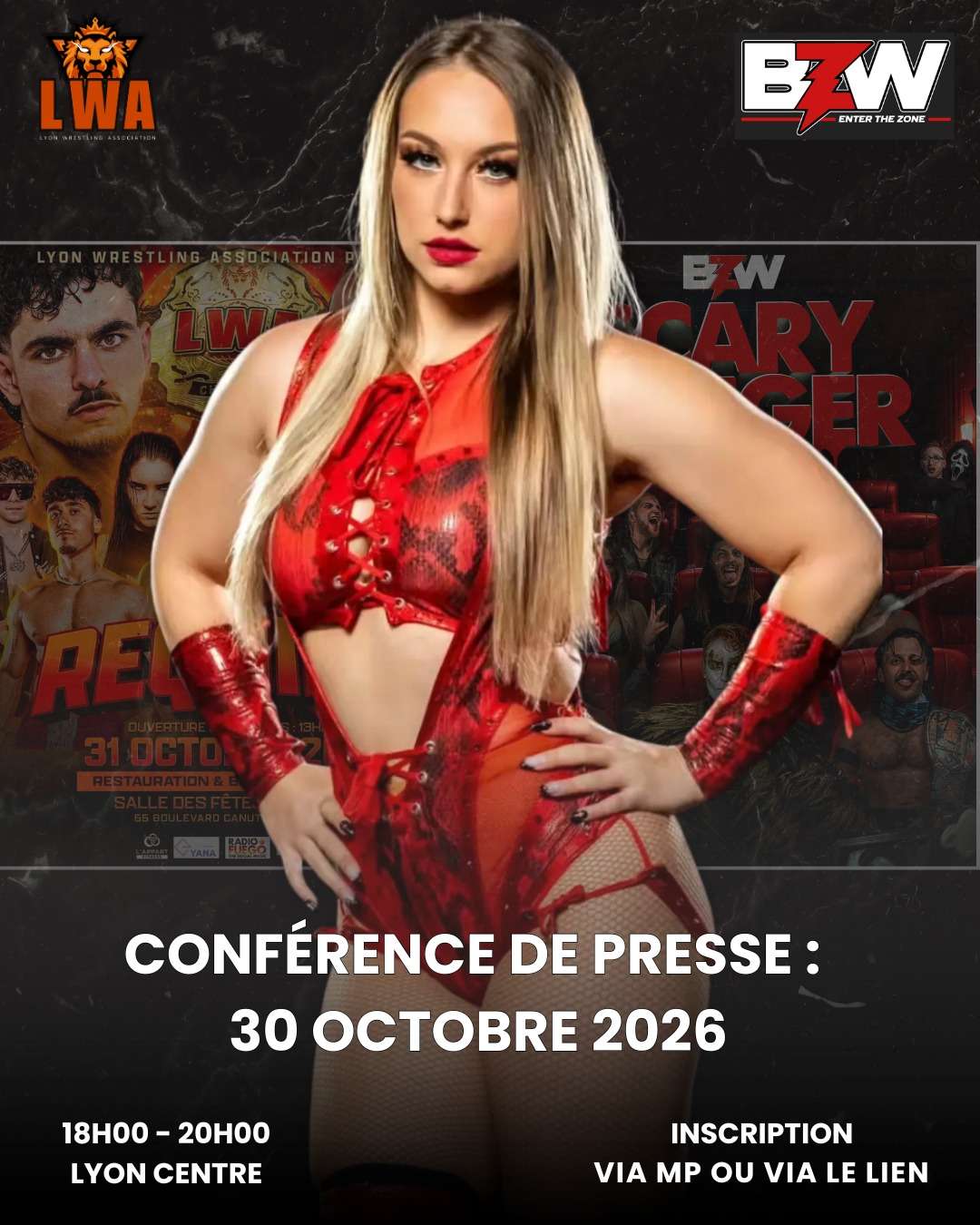 Mila Smidt rejoint l’affiche d’une journée consacrée au catch à Lyon