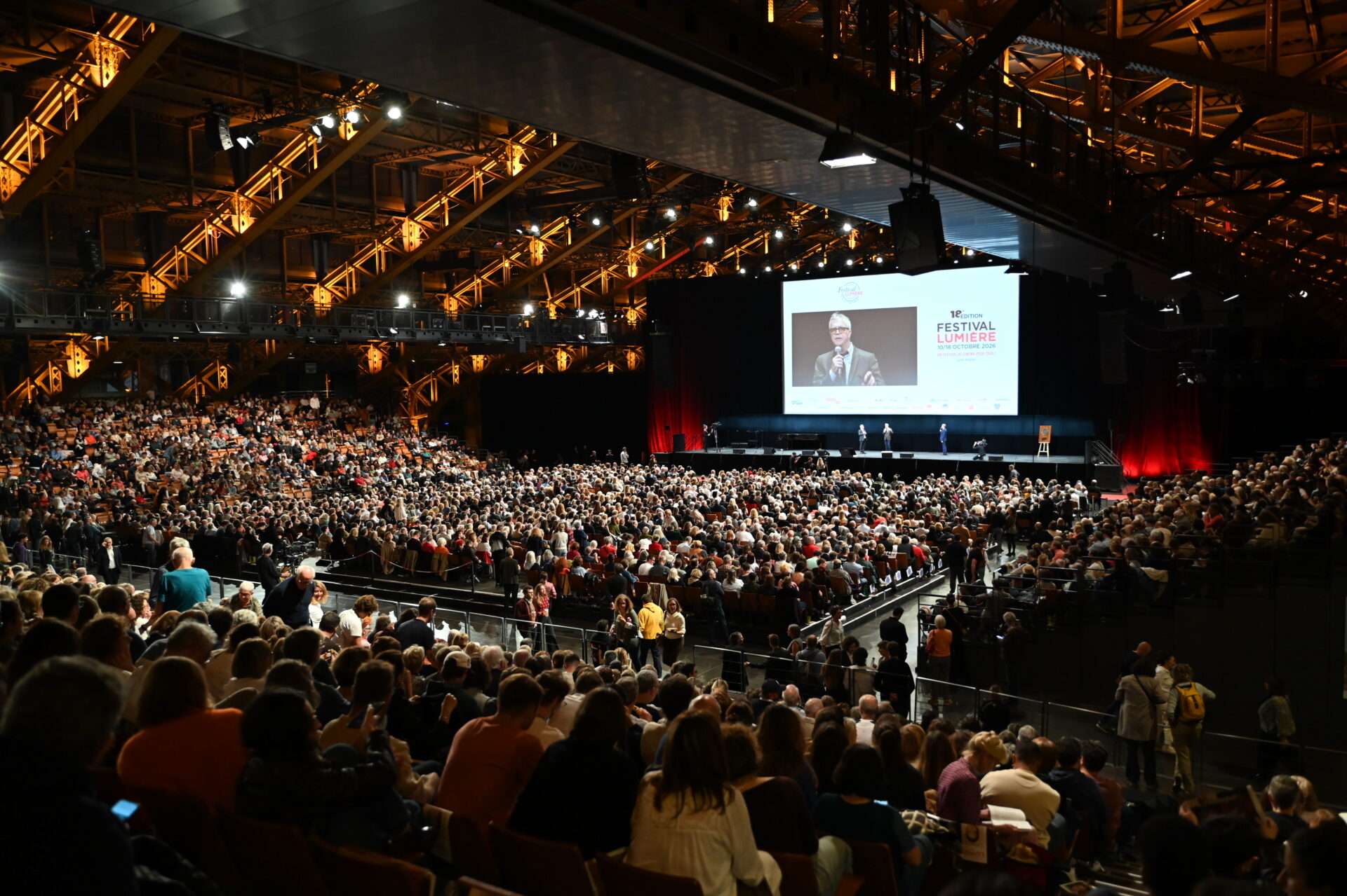 Catherine Corsini, Nicole Garcia, Anne Le Ny, Camille Japy, Marie-Castille Mention-Schaar, Karine Silla et Régine Chopinot à l’ouverture du Festival Lumière