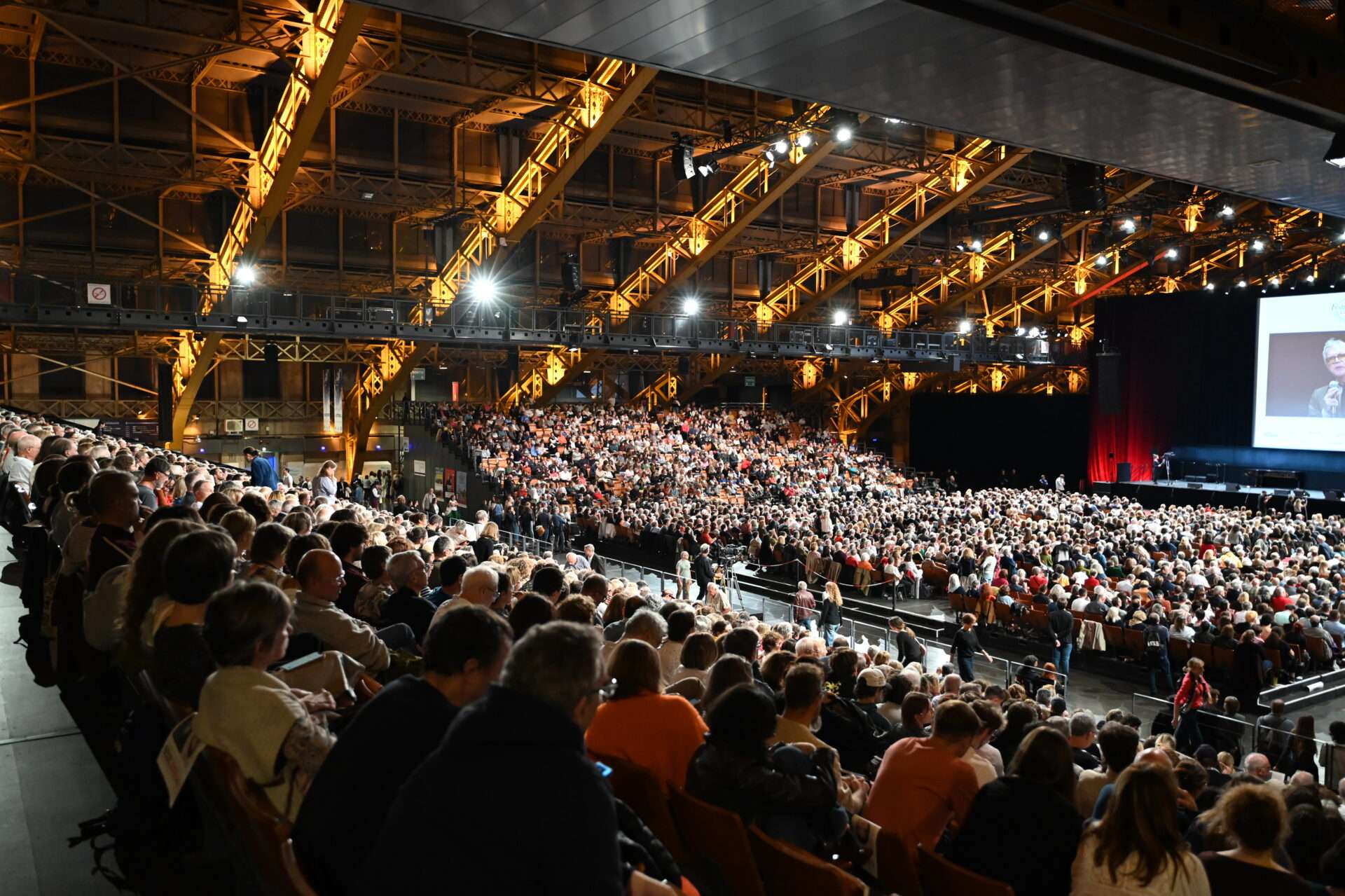 Guillaume Gallienne, Vincent Perez, Daniel Brühl, Sayyid El Alami, Laurent Gerra, Philippe Morier-Genoud et Giulio Base applaudis à Lyon