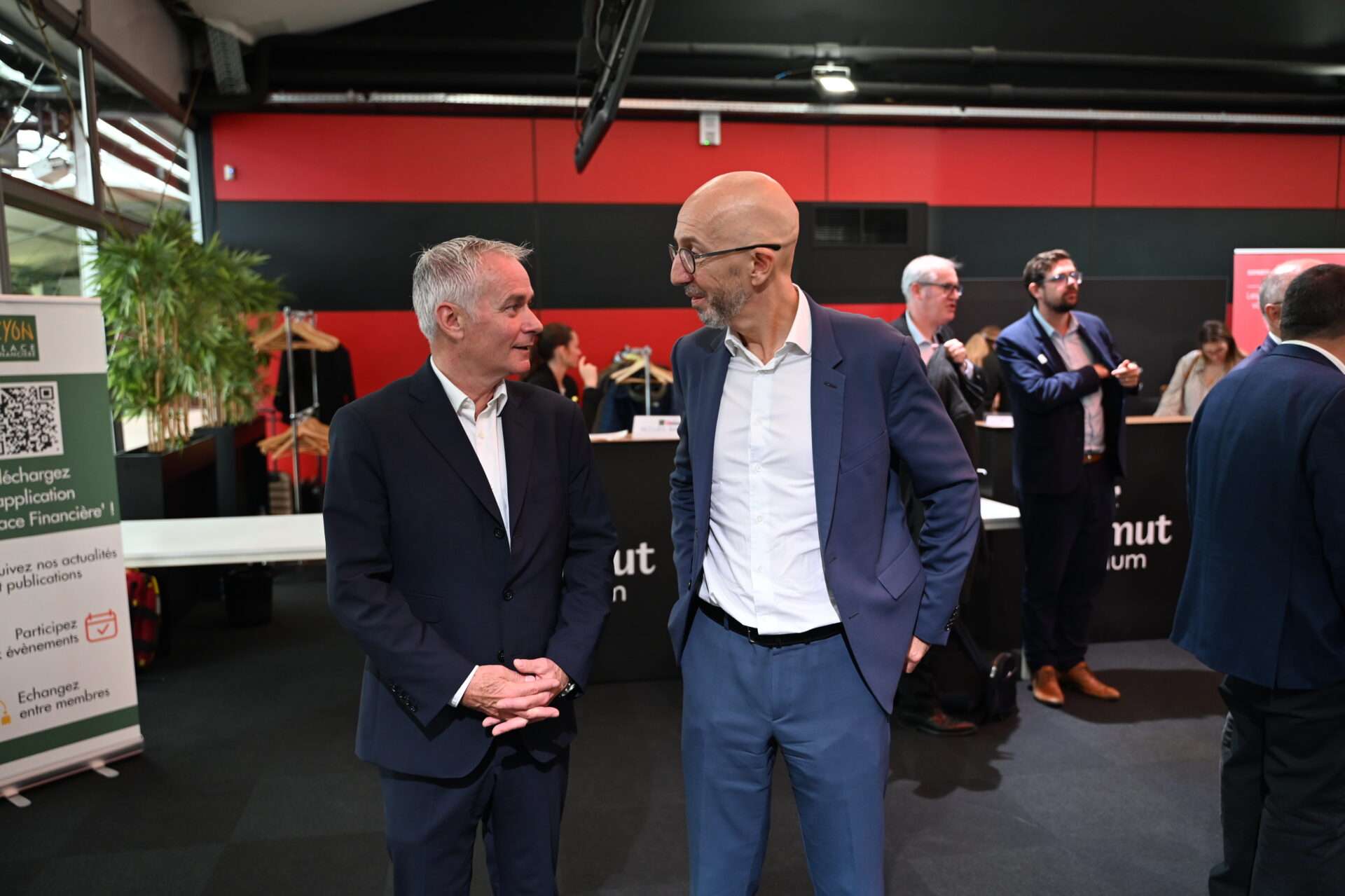 Guirec Penhoat , président Lyon Place Financière et Arnaud CAUDOUX, Directeur Exécutif, Directeur Général Adjoint, Bpifrance